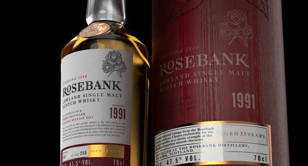 Neue Reise-Verkaufsexklusivität: Rosebank 1991 Vintage Release Three