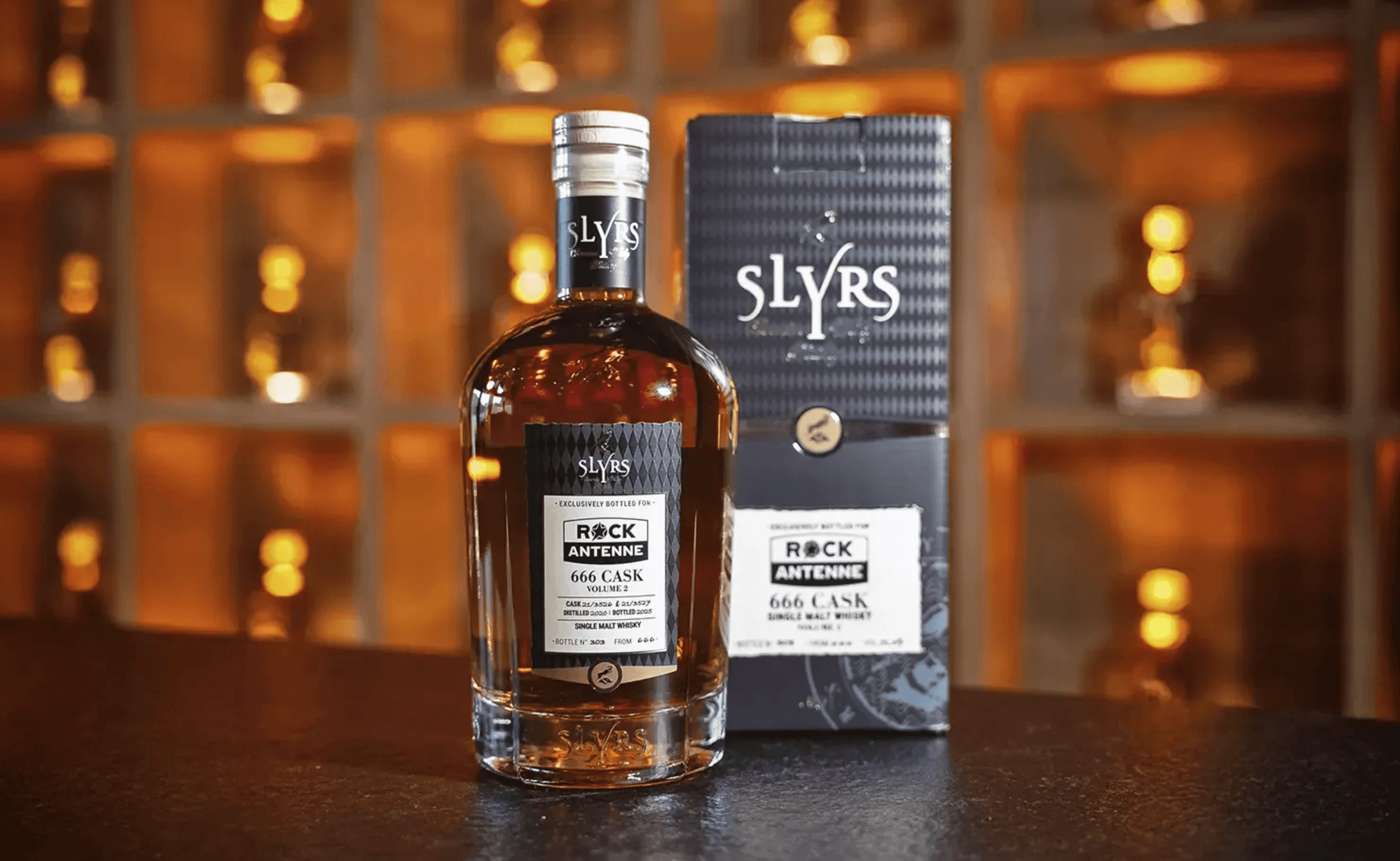 Neuer SLYRS 666 Cask Volume 2: Limitierte Edition Rock Whisky