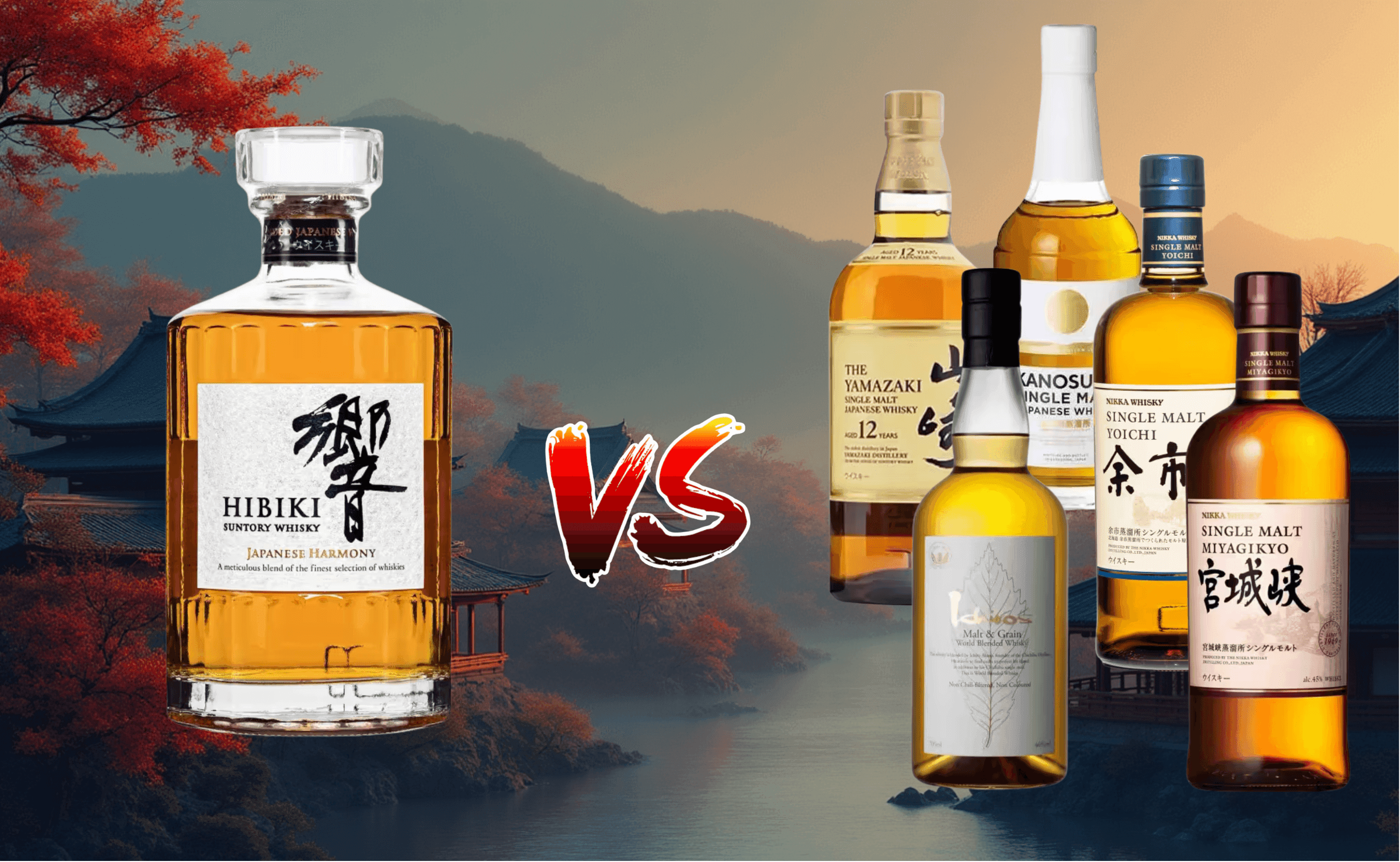 5 japanische Whiskys, die Sie probieren sollten, wenn Sie Hibiki Japanese Harmony lieben