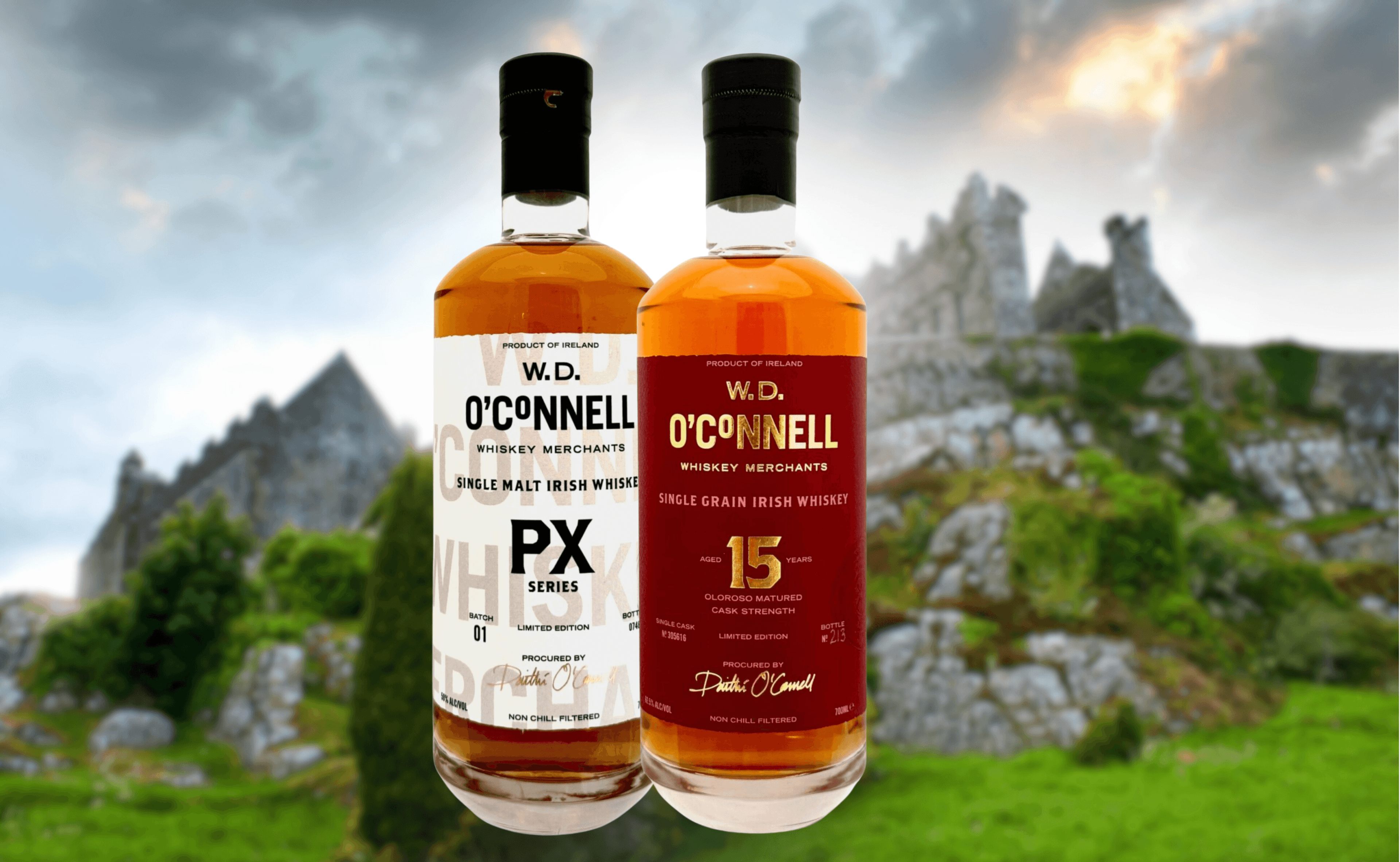 Nouveau W.D. O'Connell Ajoute le 15 Ans Récompensé et le Batch 1 PX