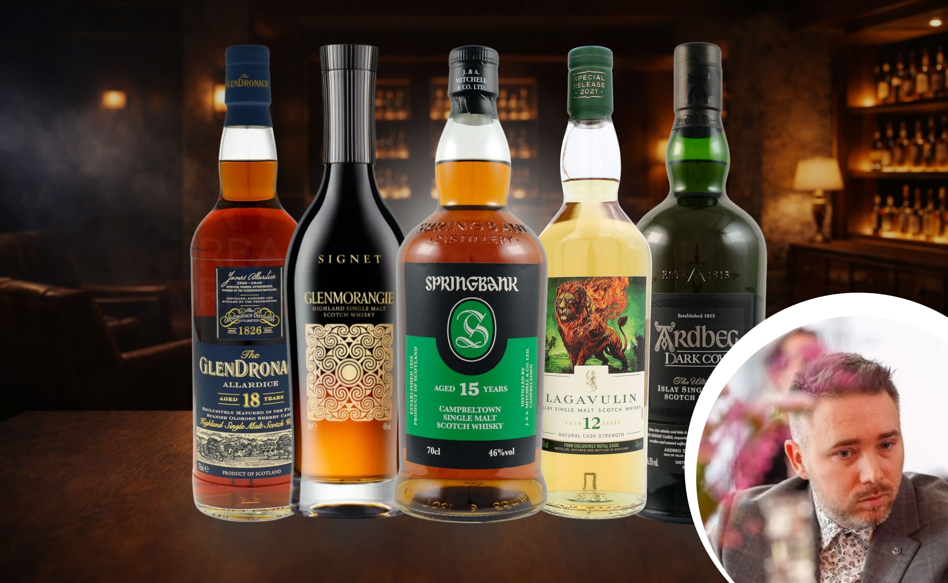 Was sind die 5 besten Whiskys unter 200€ mit unverwechselbarem Charakter?