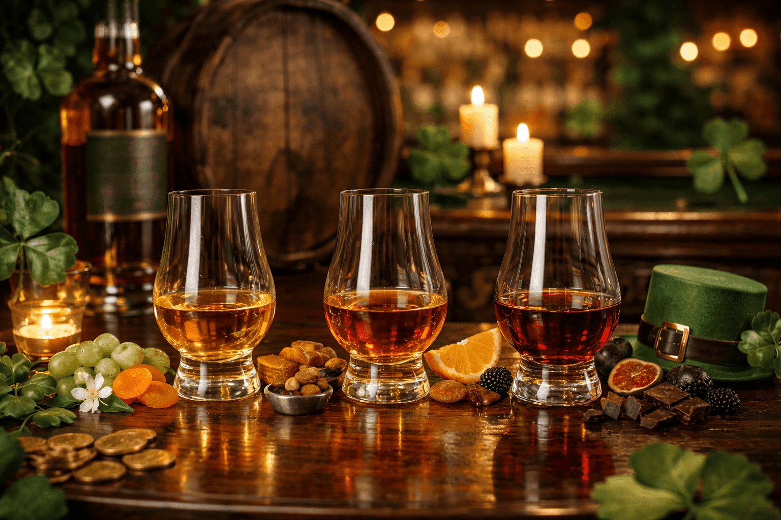 Qué buscar en el whisky irlandés envejecido en barricas de Moscatel, Madeira o Oporto este Día de San Patricio