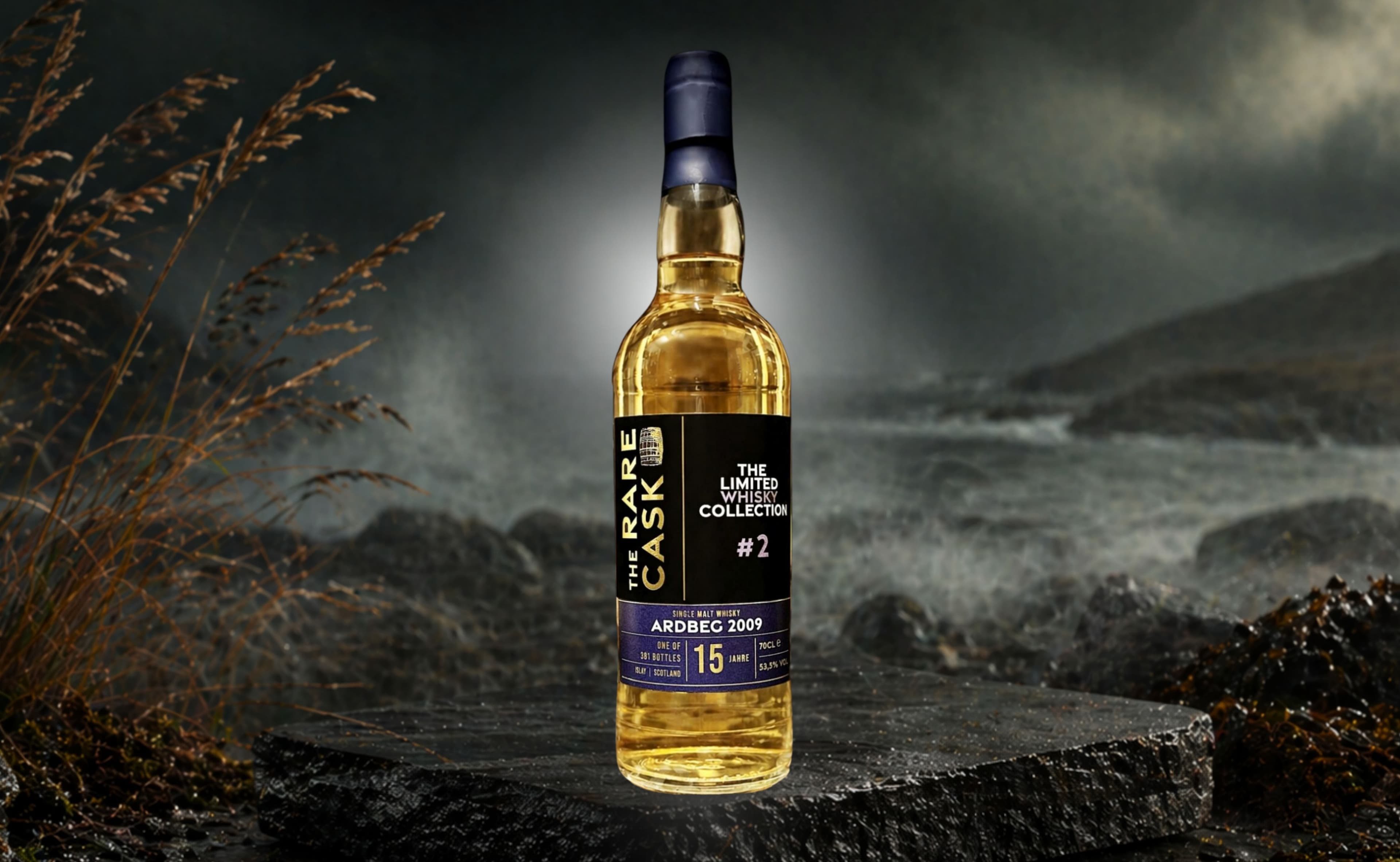 Ardbeg 15 Jahre 2009 Single Cask Abfüllung von The Rare Cask Company