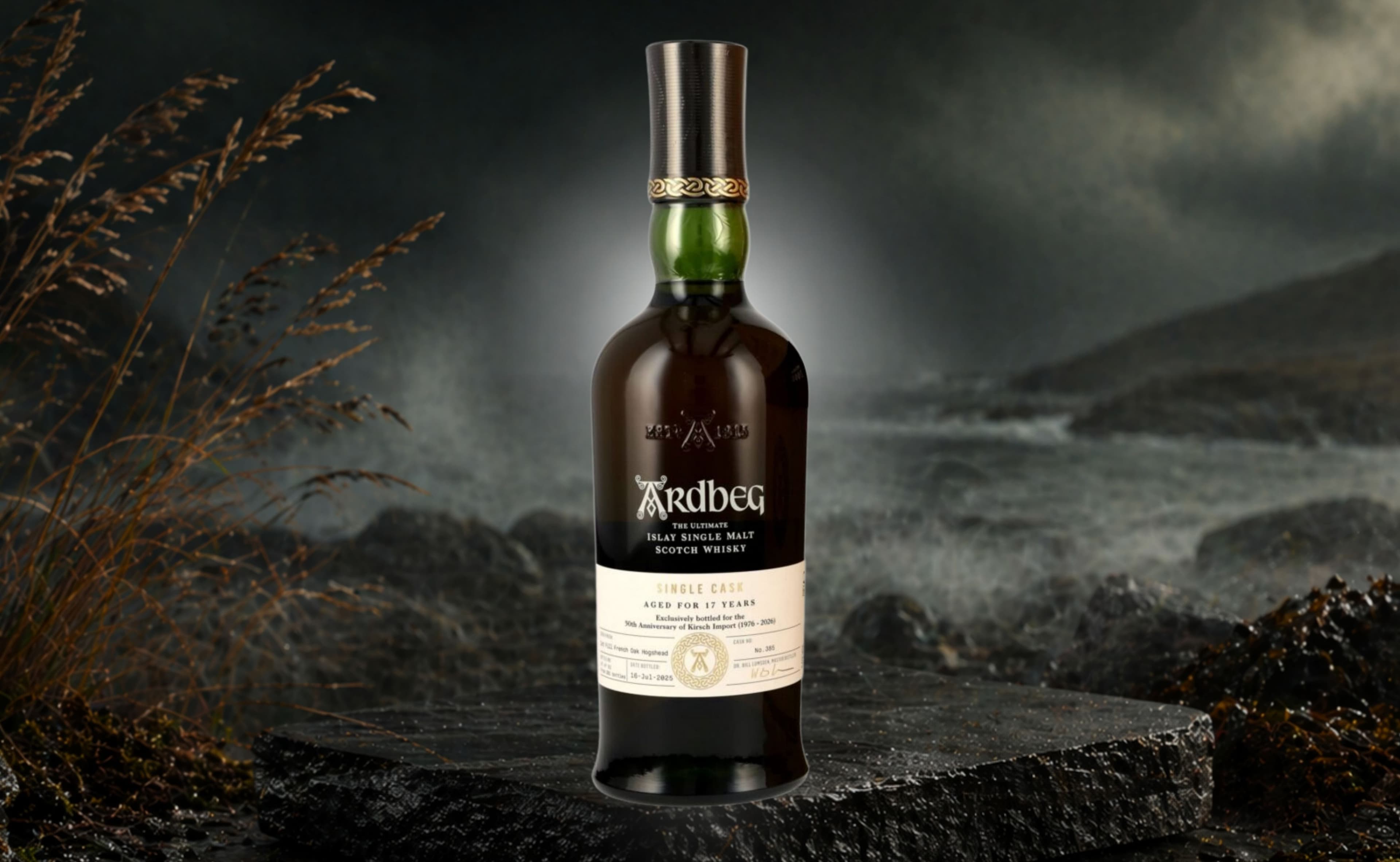 Ardbeg 17-Year Single Cask: Kirsch Import 50th Anniversary Release