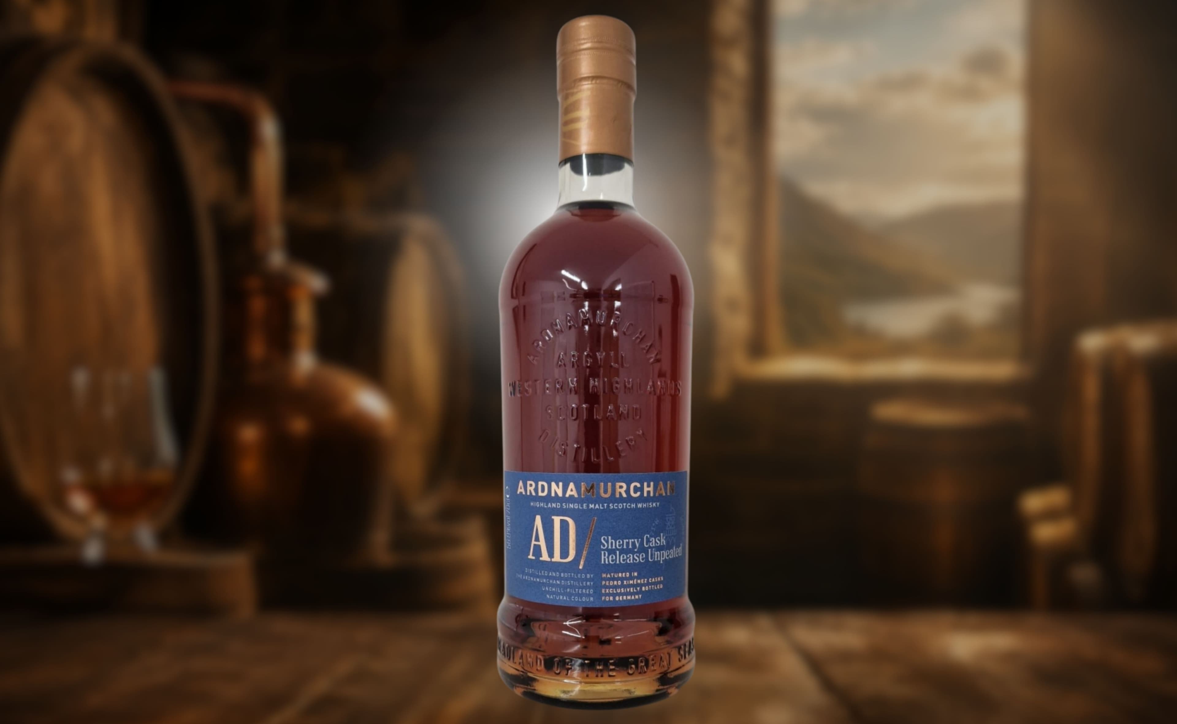 Ardnamurchan 2019 Germany Exclusive - Primo PX Sherry Cask Non Affumicato a 56.9% ABV