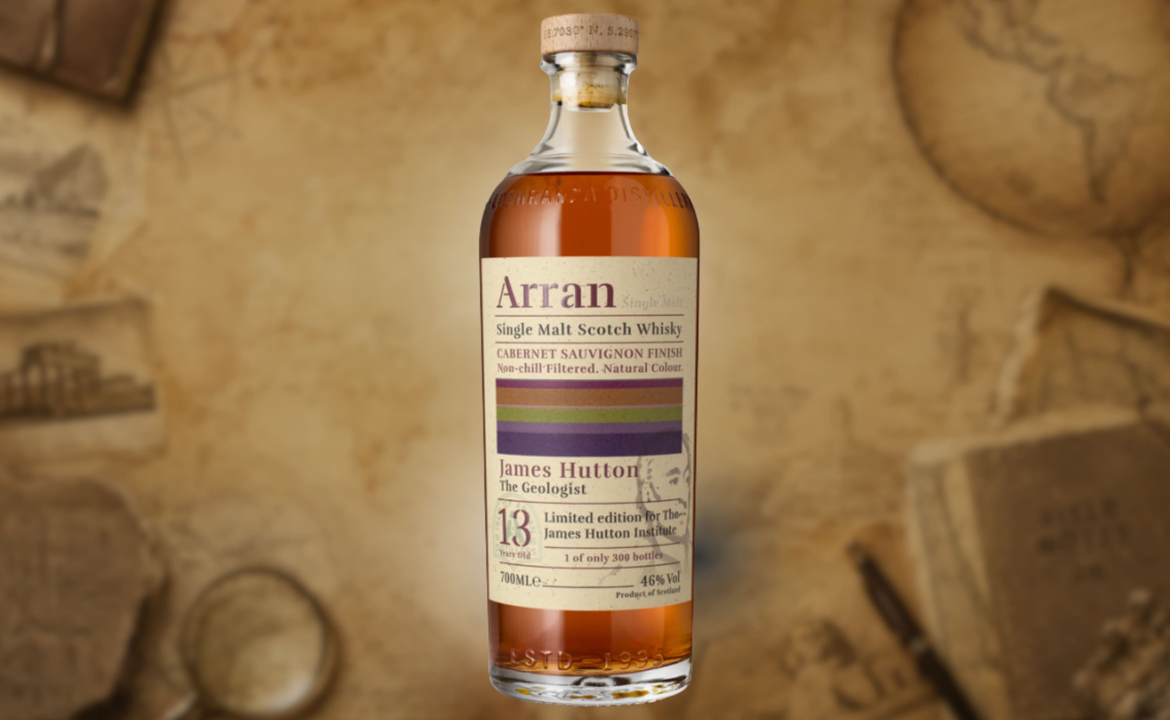 Arran 13-Year James Hutton Edition: Ein Deep Time Tribut