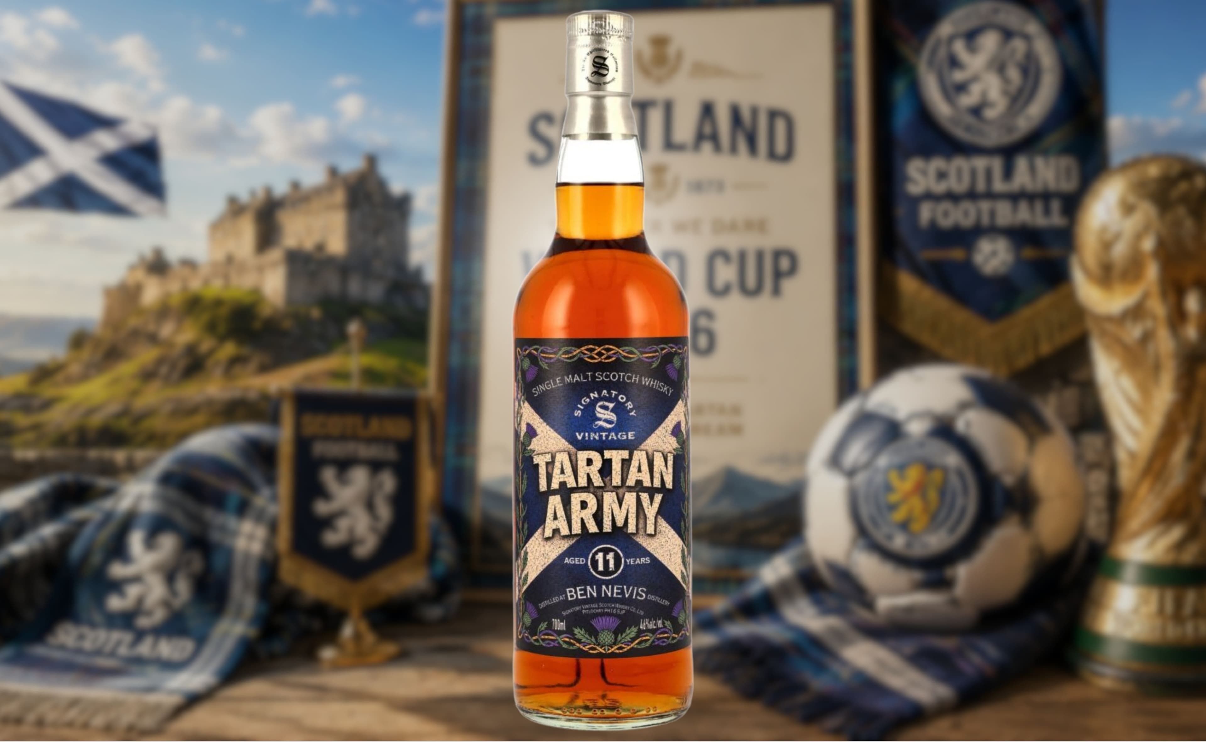 Ben Nevis 11 Years Old Tartan Army: Signatory's World Cup Tribute
