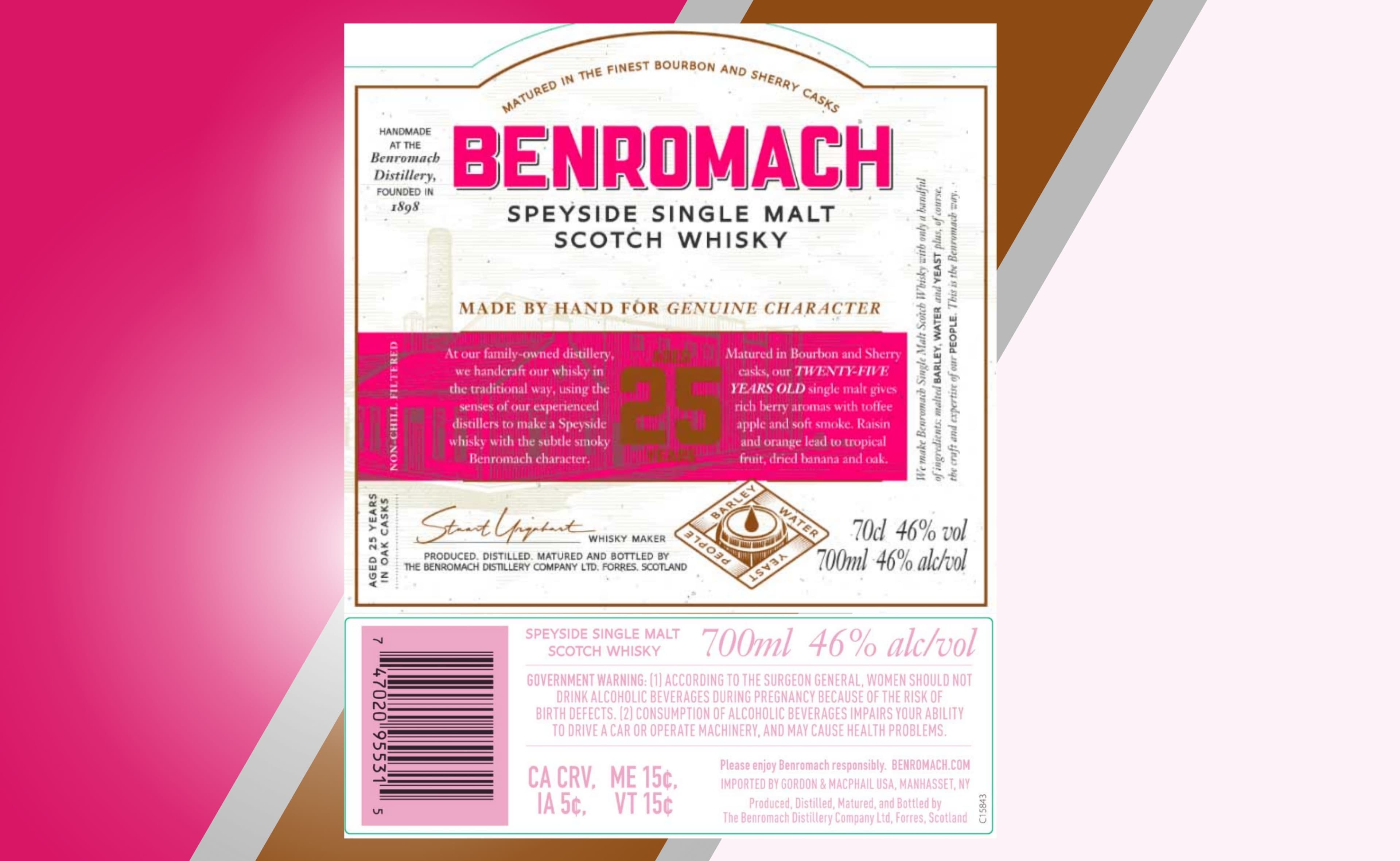 Benromach Ritorna con un Single Malt di 25 Anni
