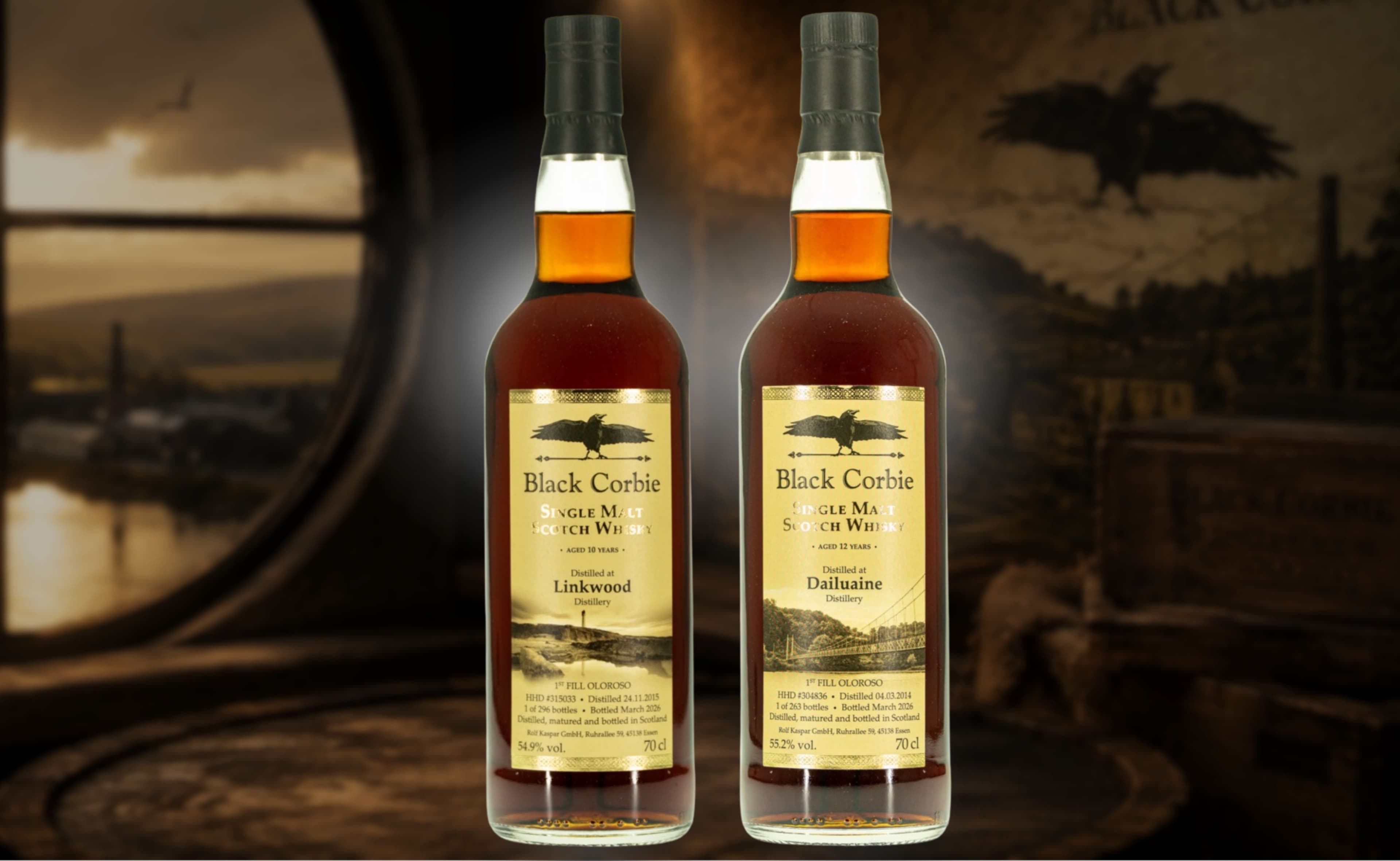 Black Corbie veröffentlicht zwei Sherry-Matured Single Casks