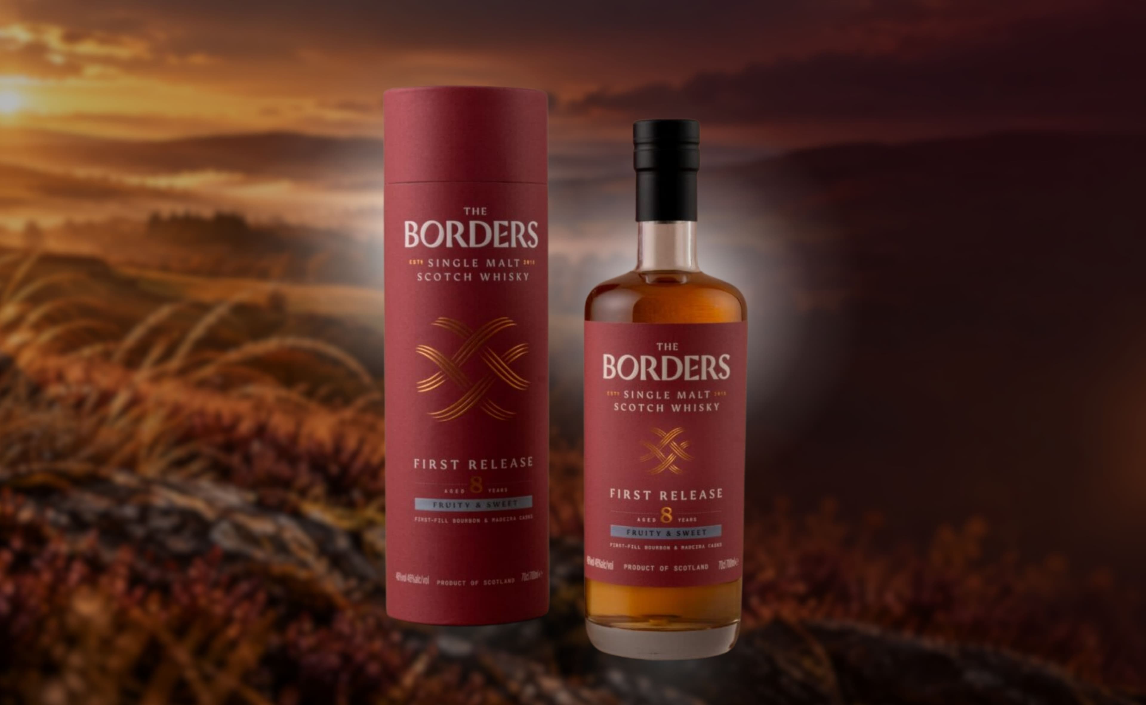 The Borders Single Malt First Release, 8 Years Old: Historische Erstabfüllung aus den Scottish Borders