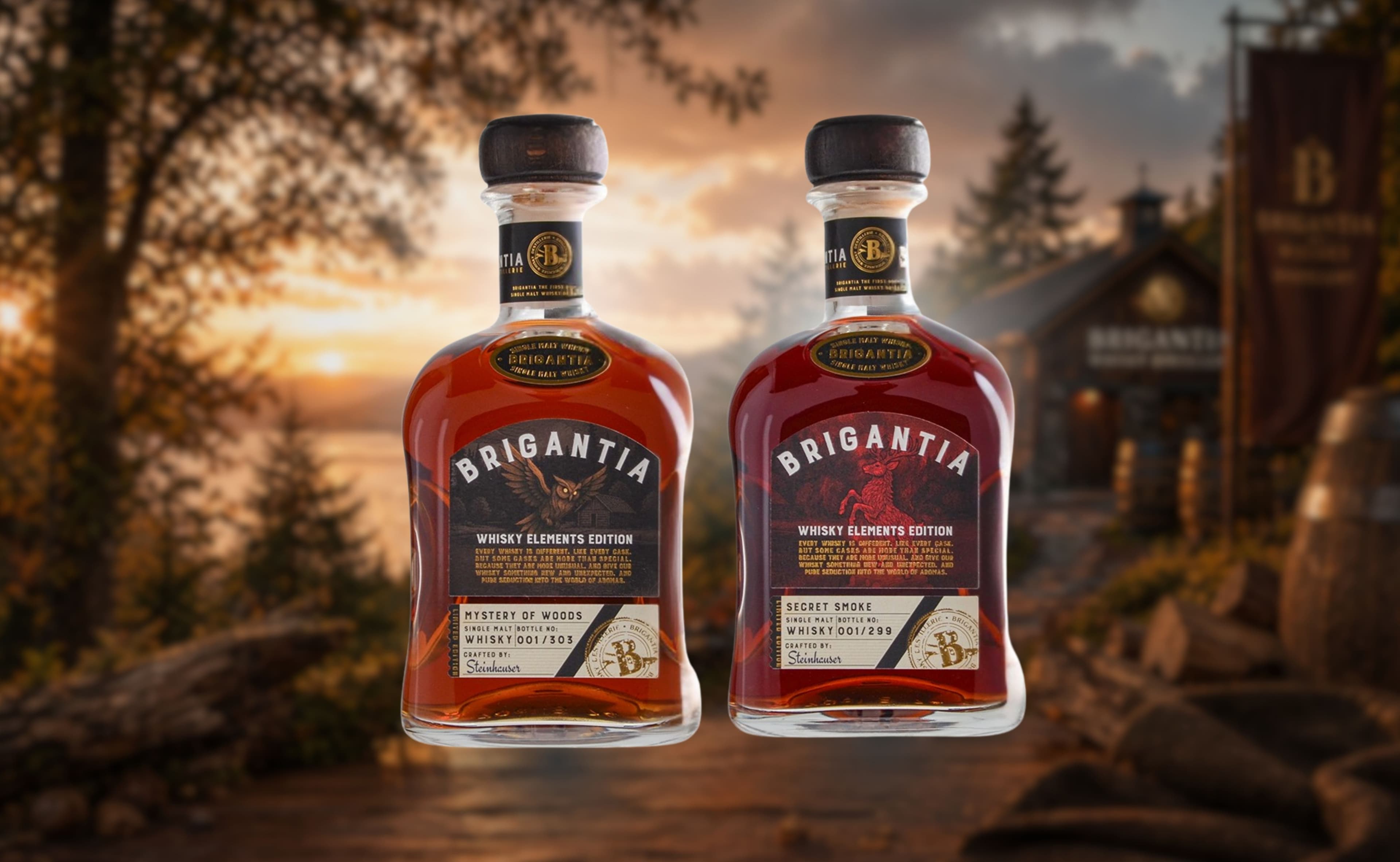 Brigantia completa la serie Whisky Elements con dos ediciones limitadas
