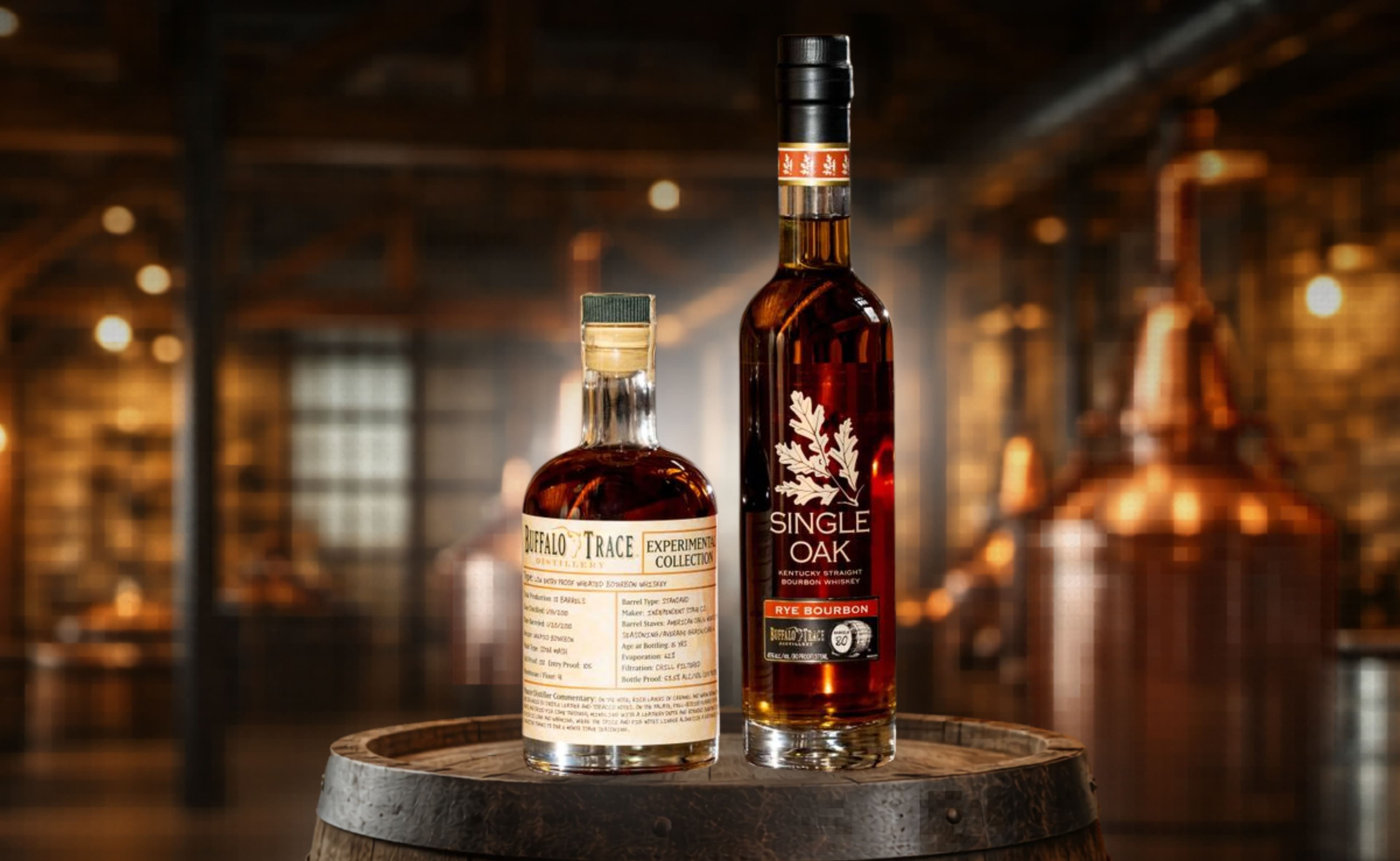 Buffalo Trace Expands Experimental Range with Two New Bourbons