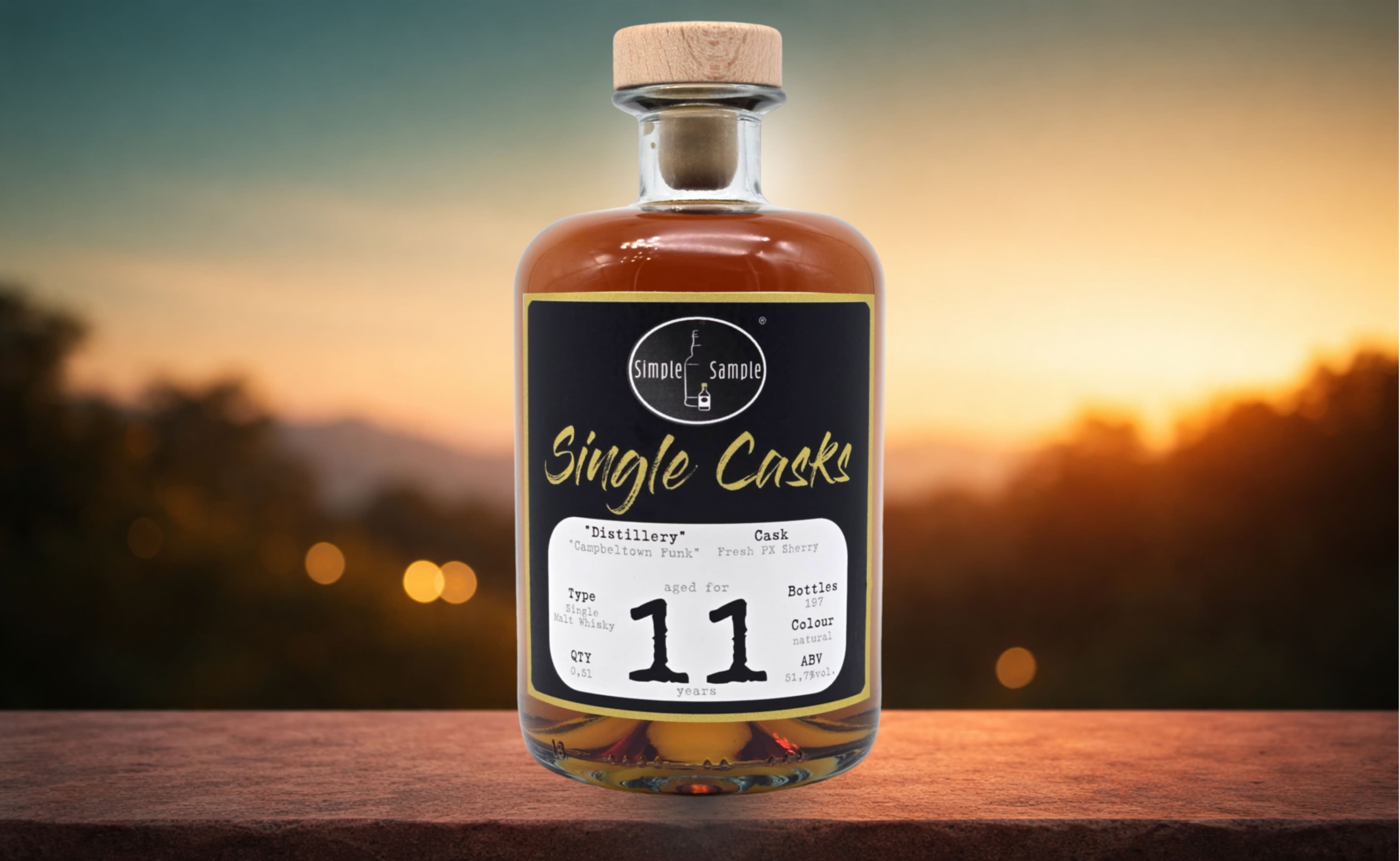 Campbeltown Funk 11 Jahre PX Sherryfass - Kräftiger maritimer Whisky