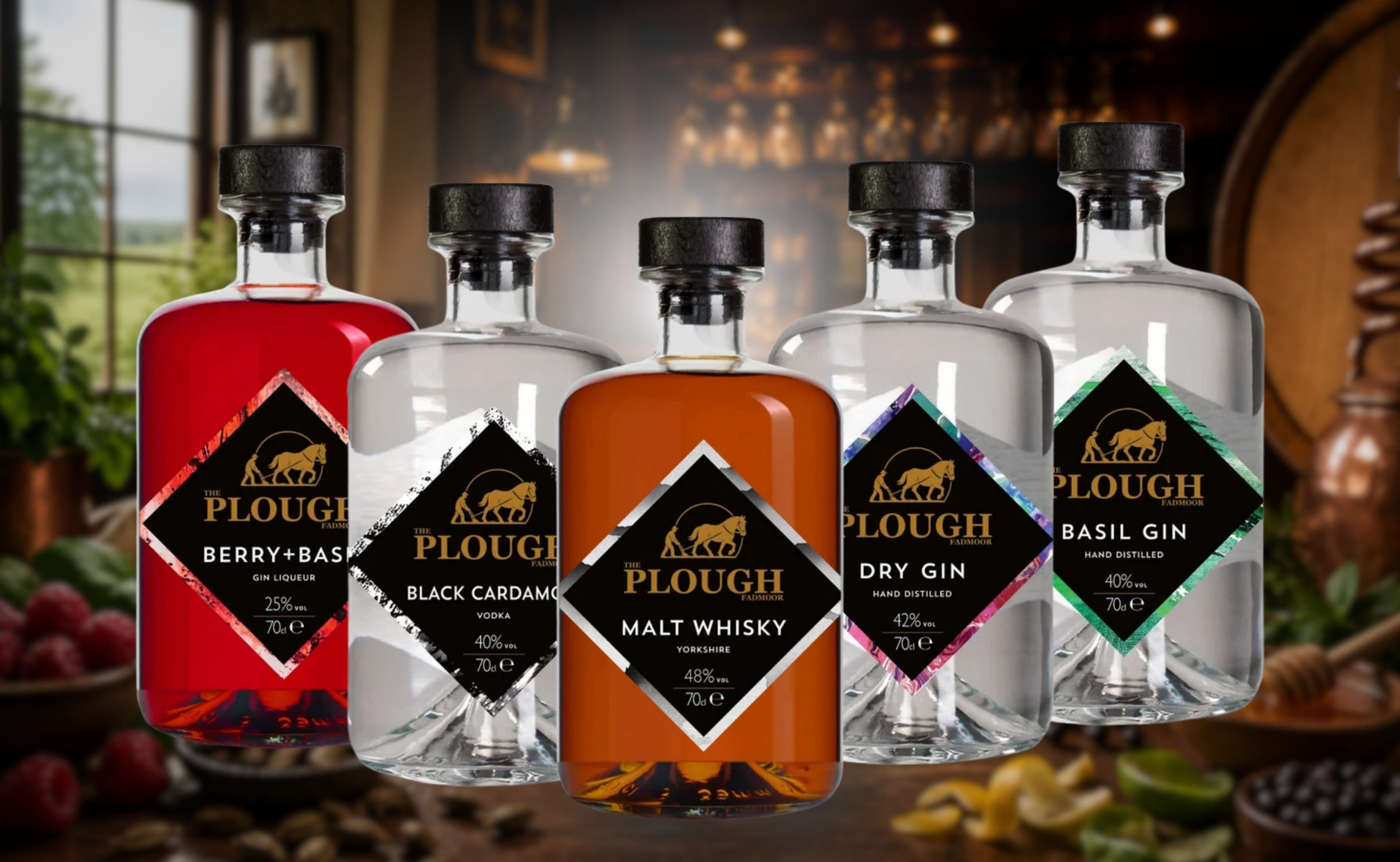 Cooper King Distillery Launches Spirits Range to Support The Plough Pub