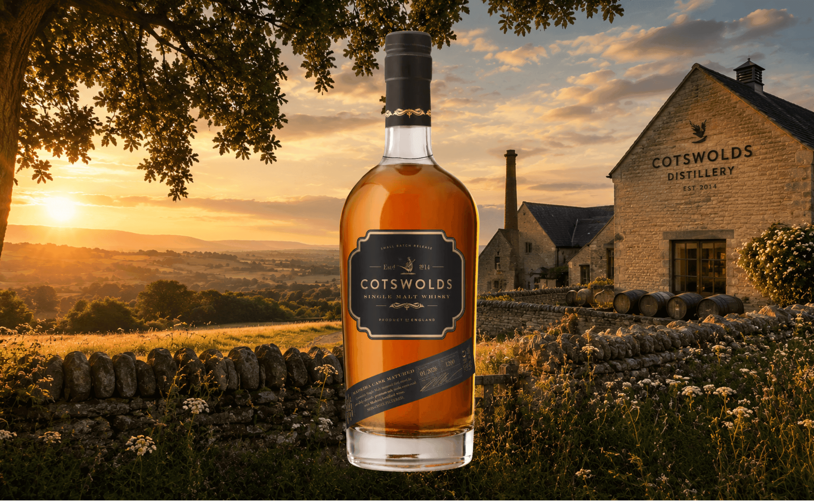 La distillerie Cotswolds révèle l'édition Hearts & Crafts 7 maturée en fûts de Madère