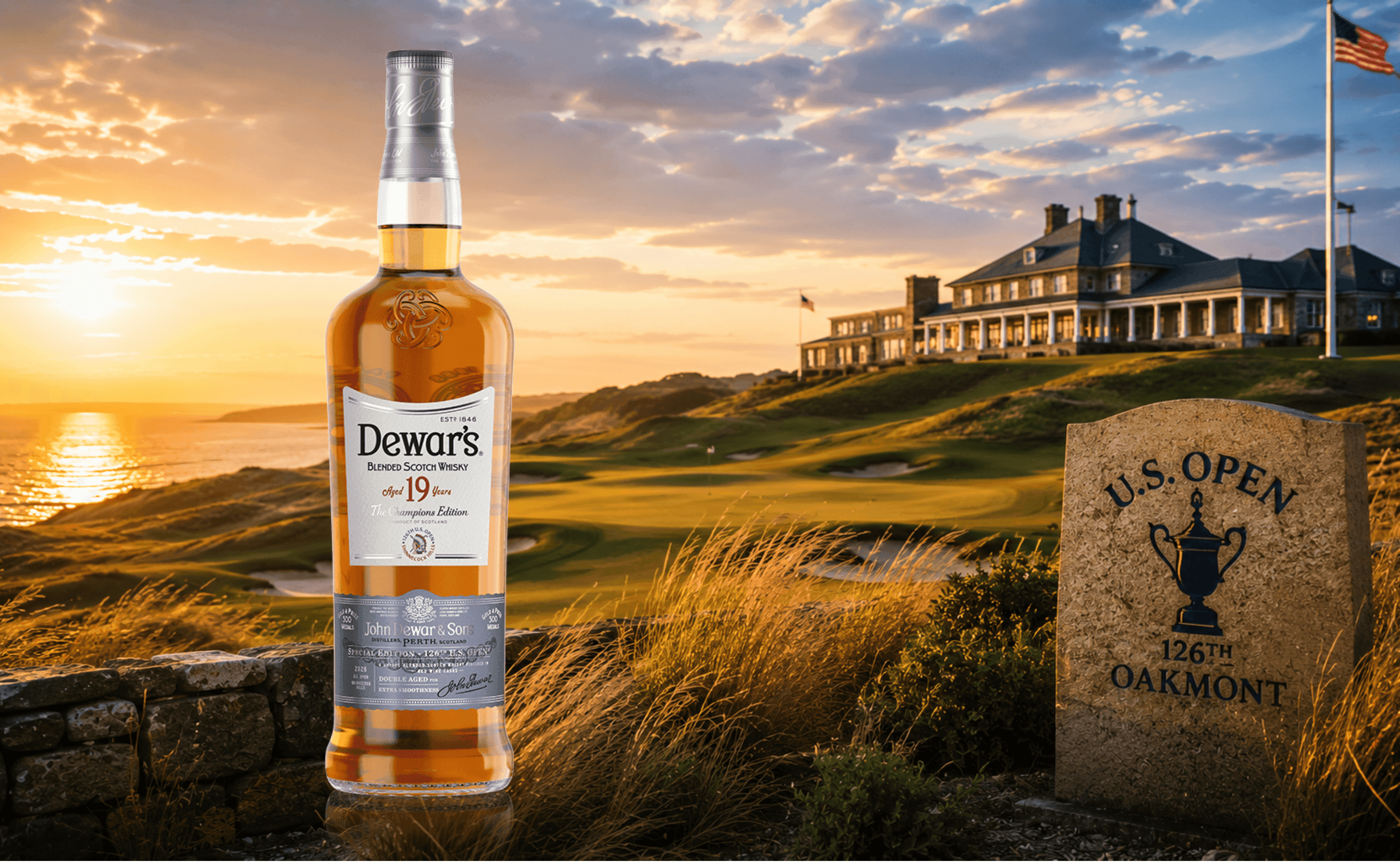 Dewar's 19 Years Old Champions Edition Marks 126th U.S. Open
