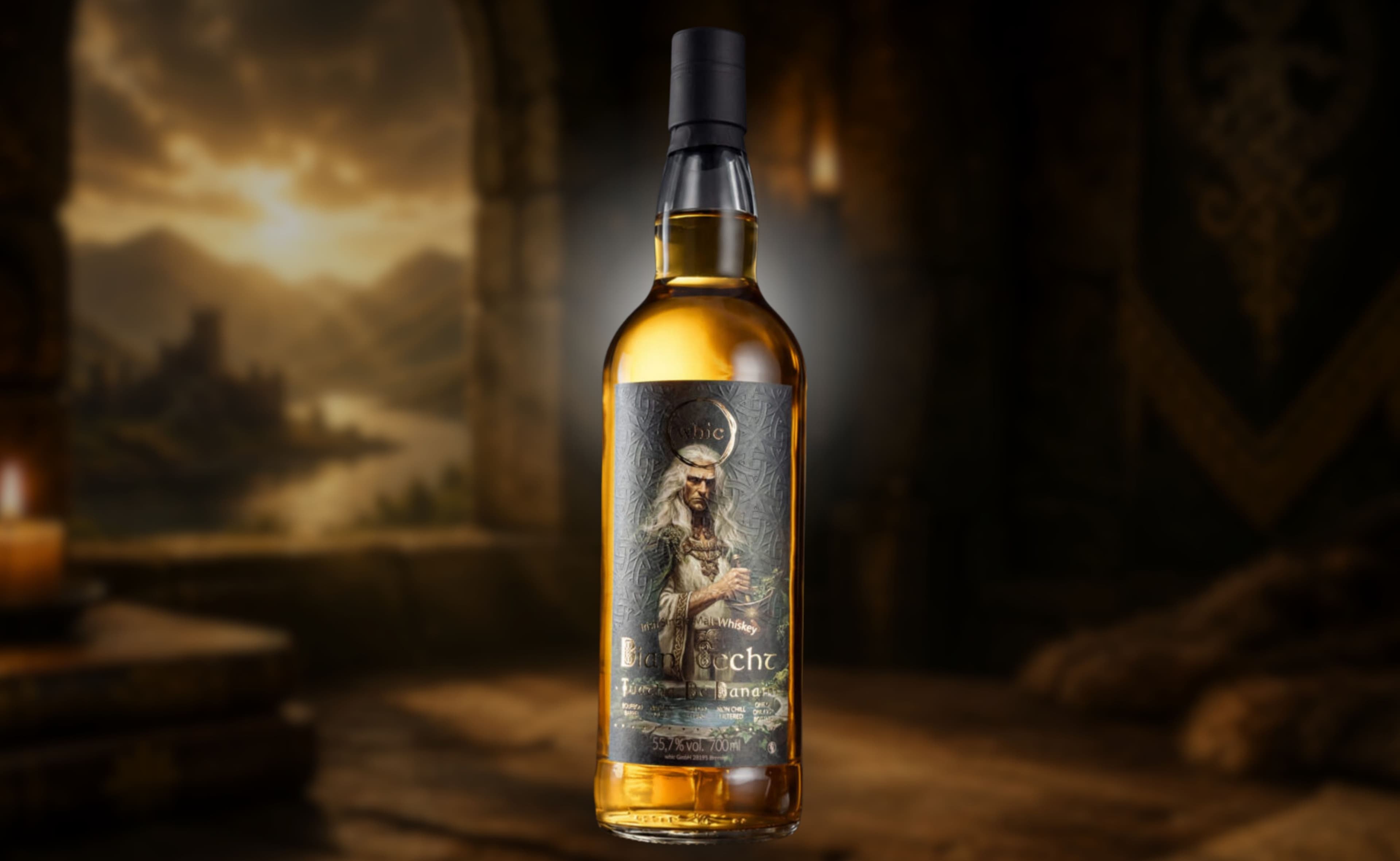 Dian Cecht: whic's 11-Year-Old Tuatha De Danann Cask-Strength Single Malt