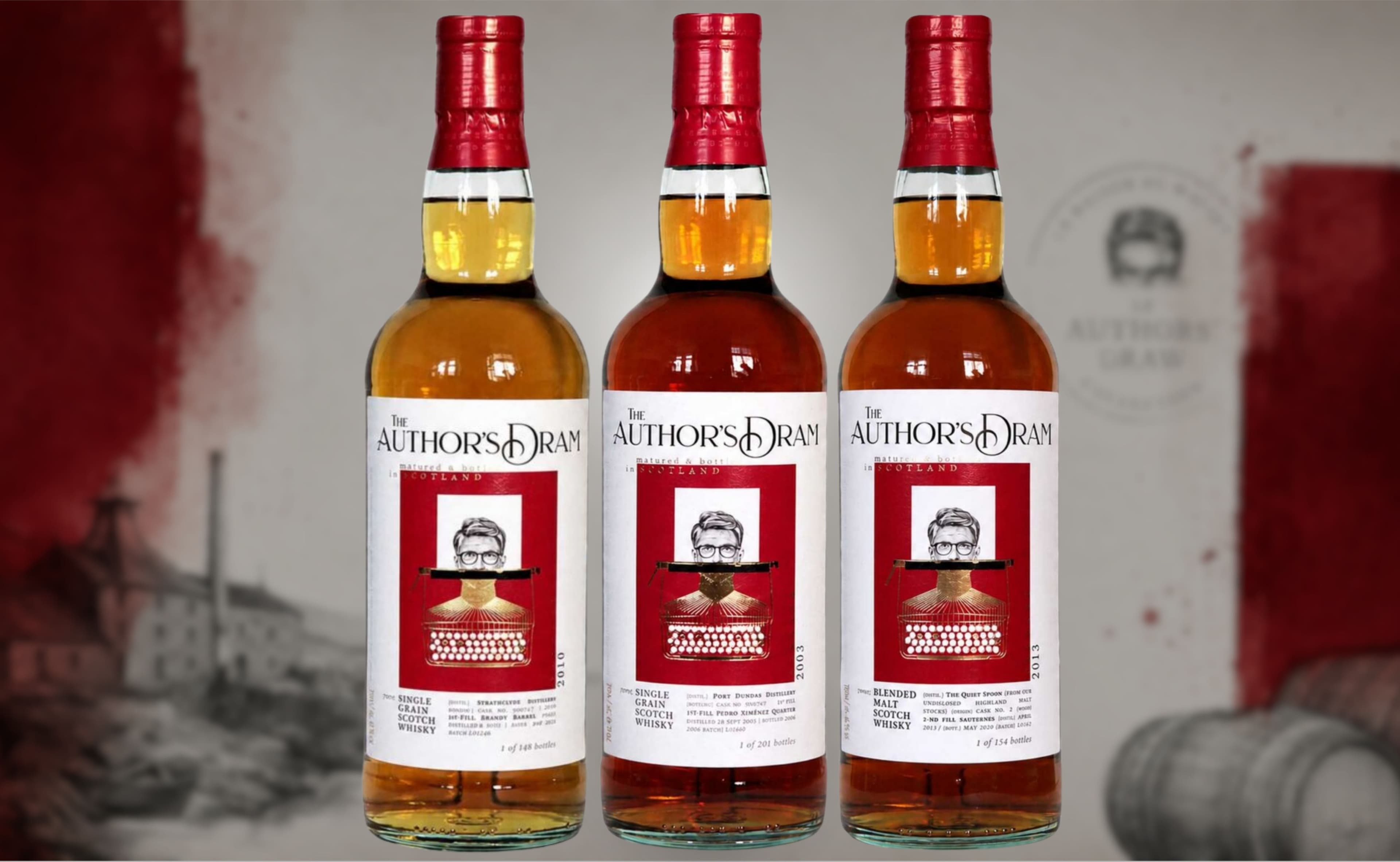 Douglas Thomson präsentiert drei limitierte 'The Author's Dram' Whiskys für den Sommer 2026