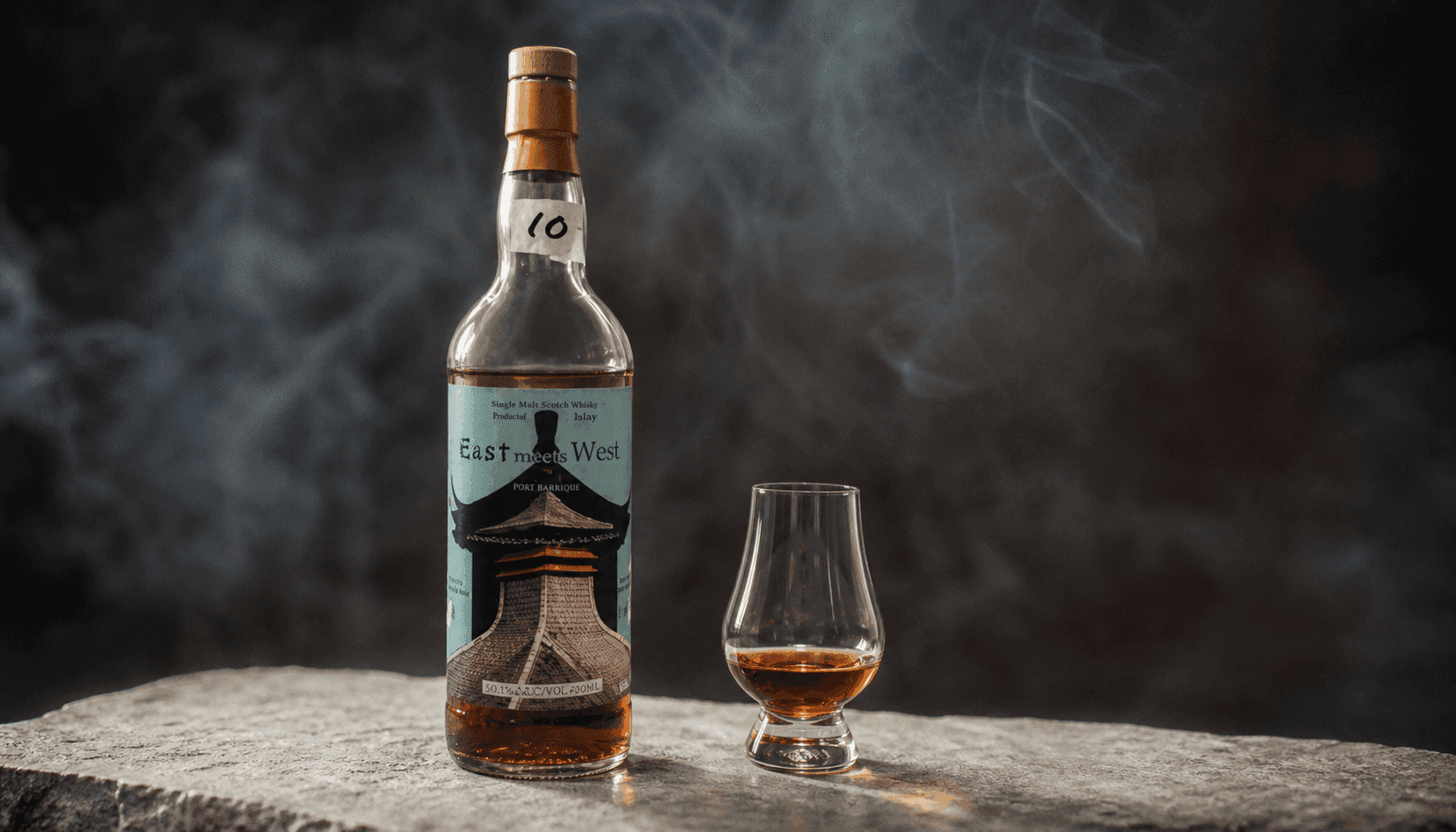 East Meets West - Secret Islay 2011 Port Barrique. A Mystery Hidden in the Smoke.