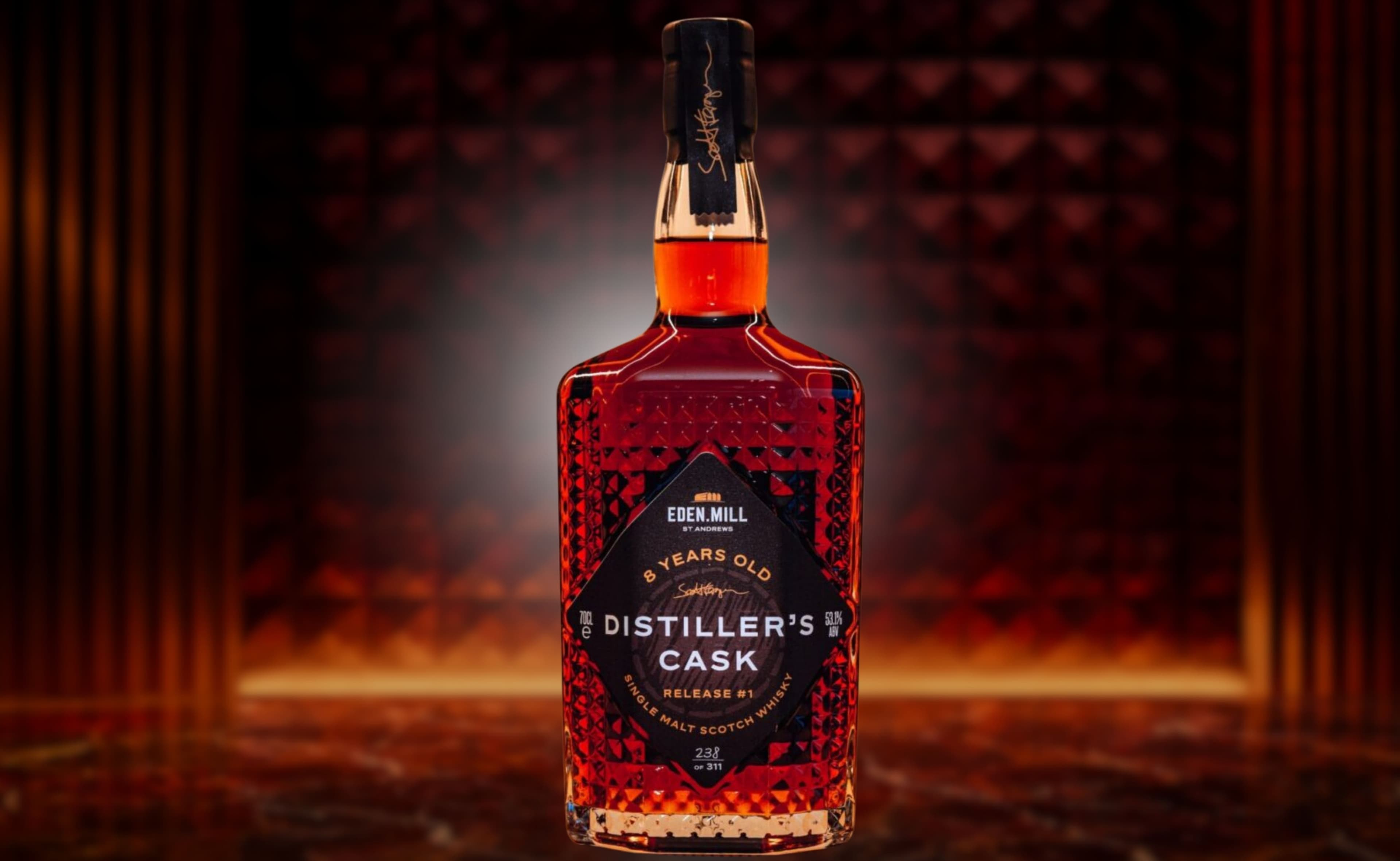 Eden Mill Launches Rare 8-Year Distiller's Cask Release #1