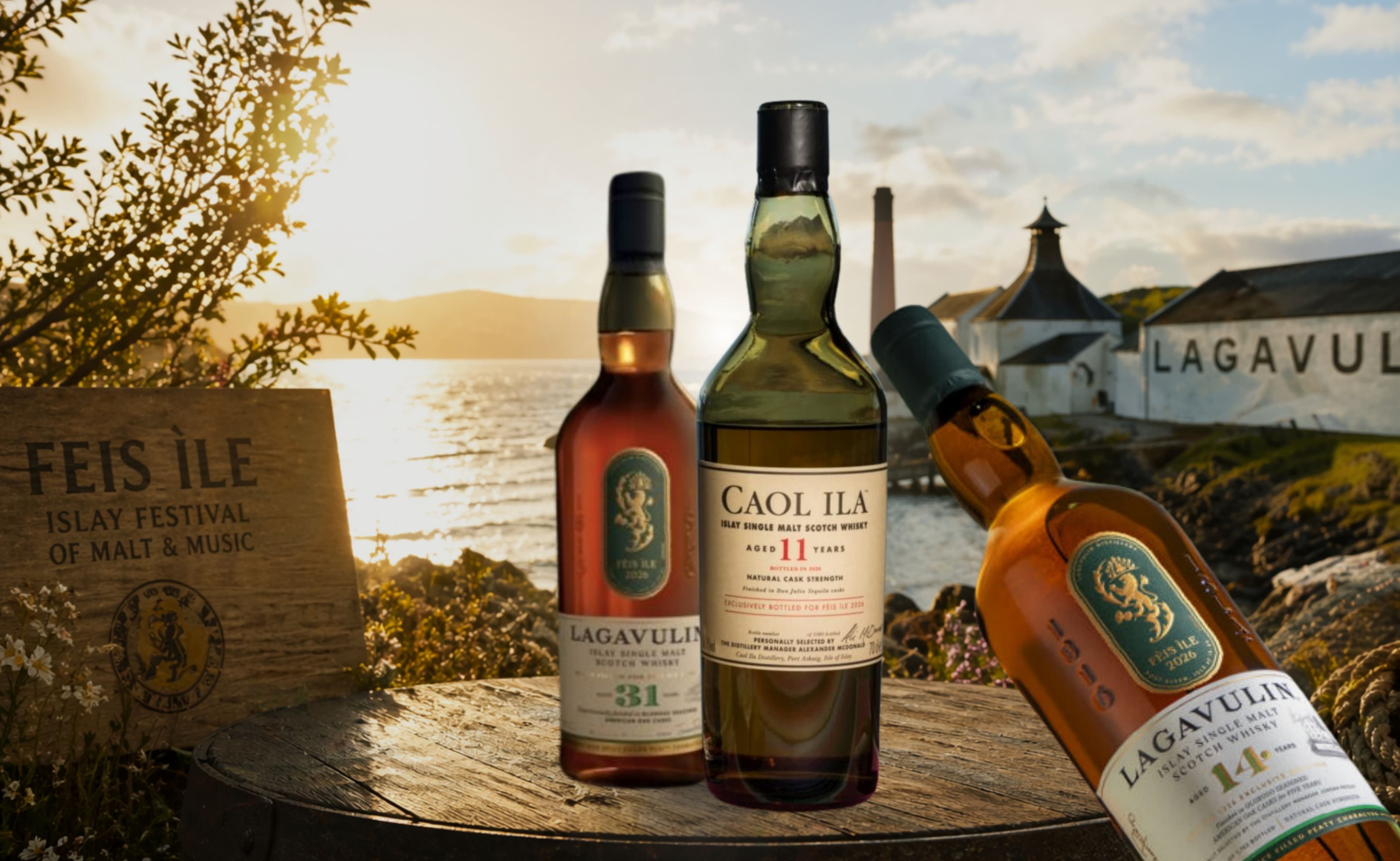 Feis Ile 40: Limited Lagavulin and Caol Ila Releases