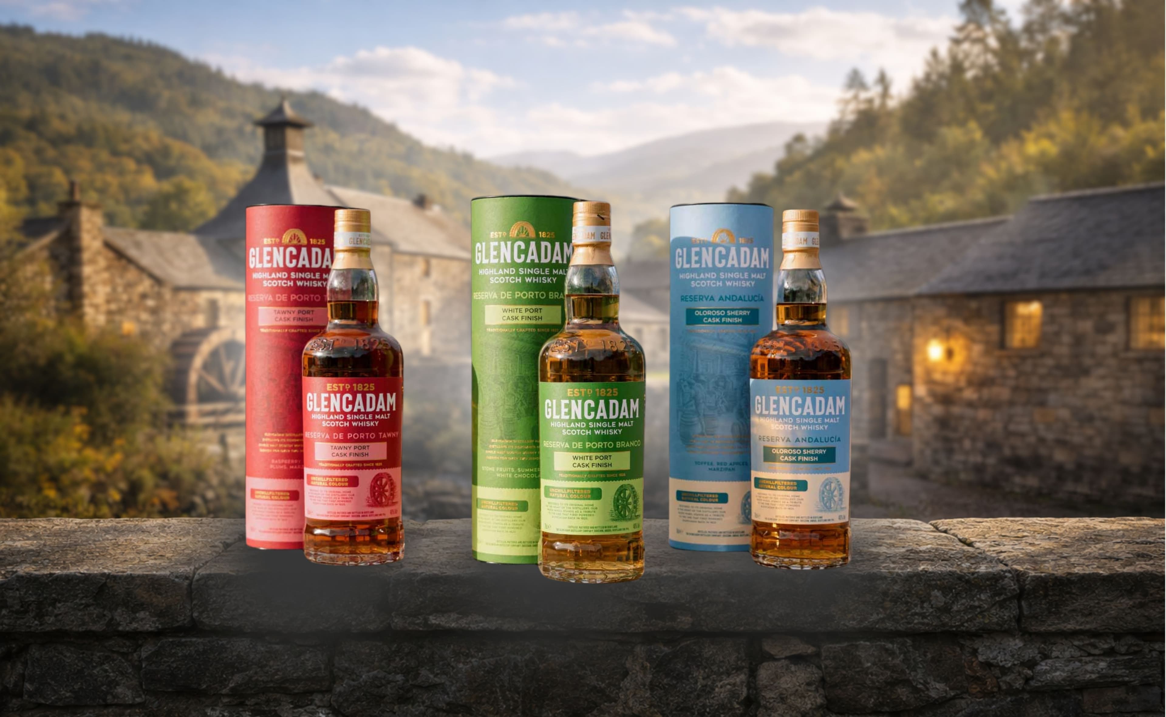 Glencadam Reveals Refreshed Packaging Across Whisky Range