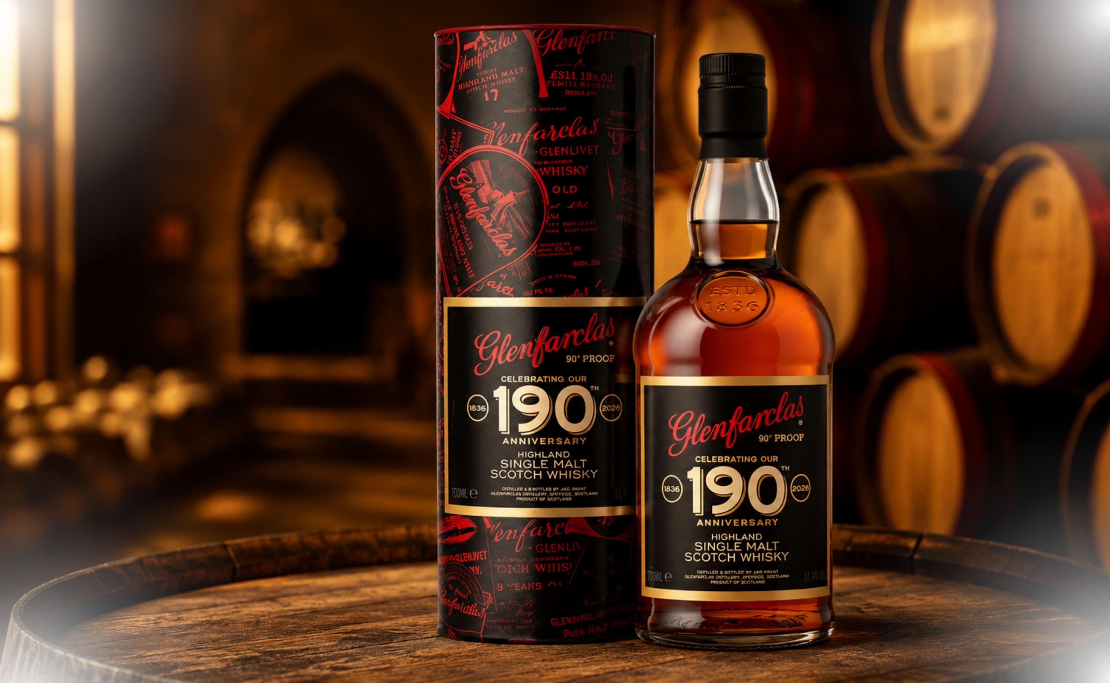 Glenfarclas feiert 190 Jahre mit Limited Edition Single Malt