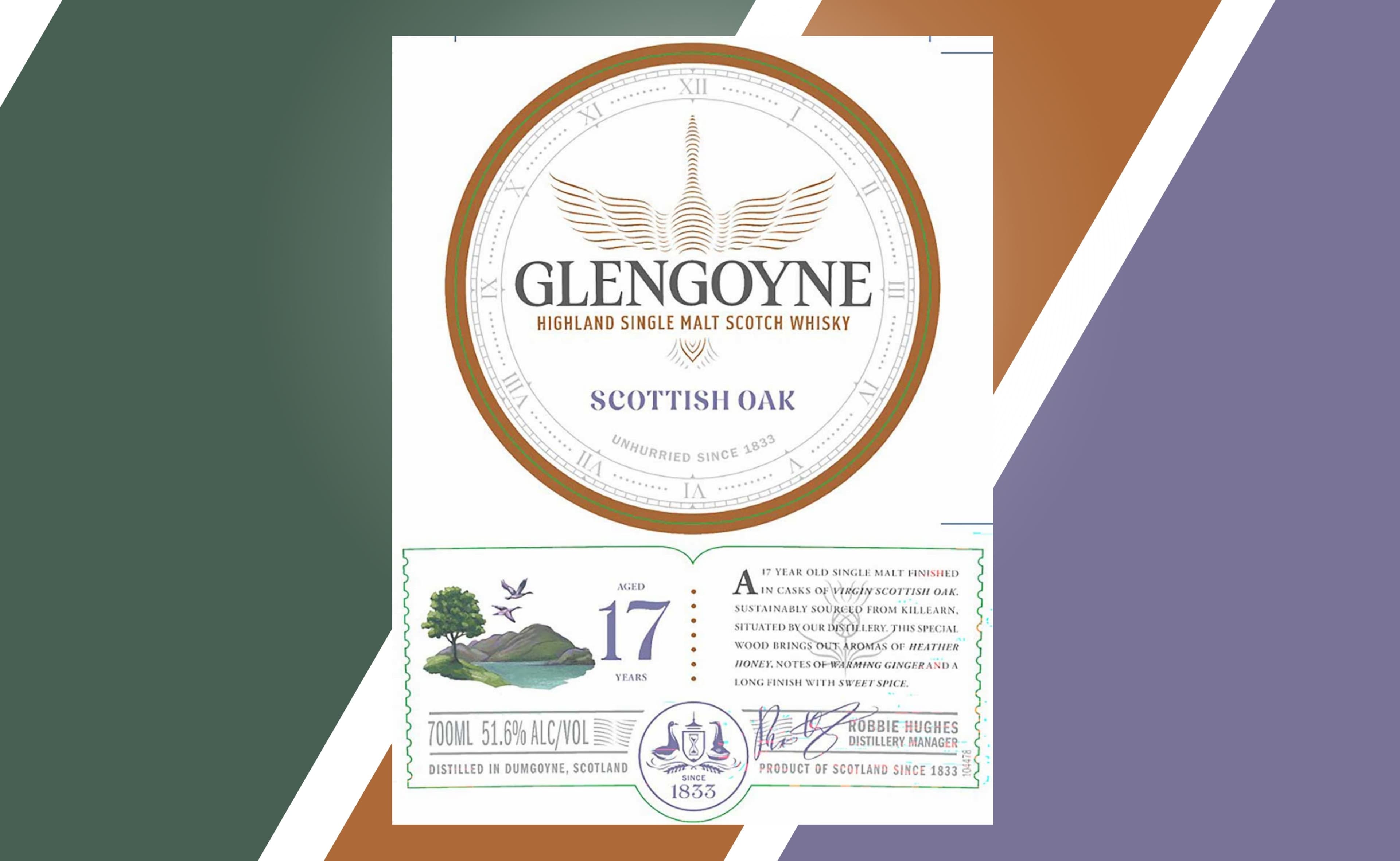 Glengoyne 17 Years Old Scottish Oak: Riconoscimento per il Finishing in Virgin Oak
