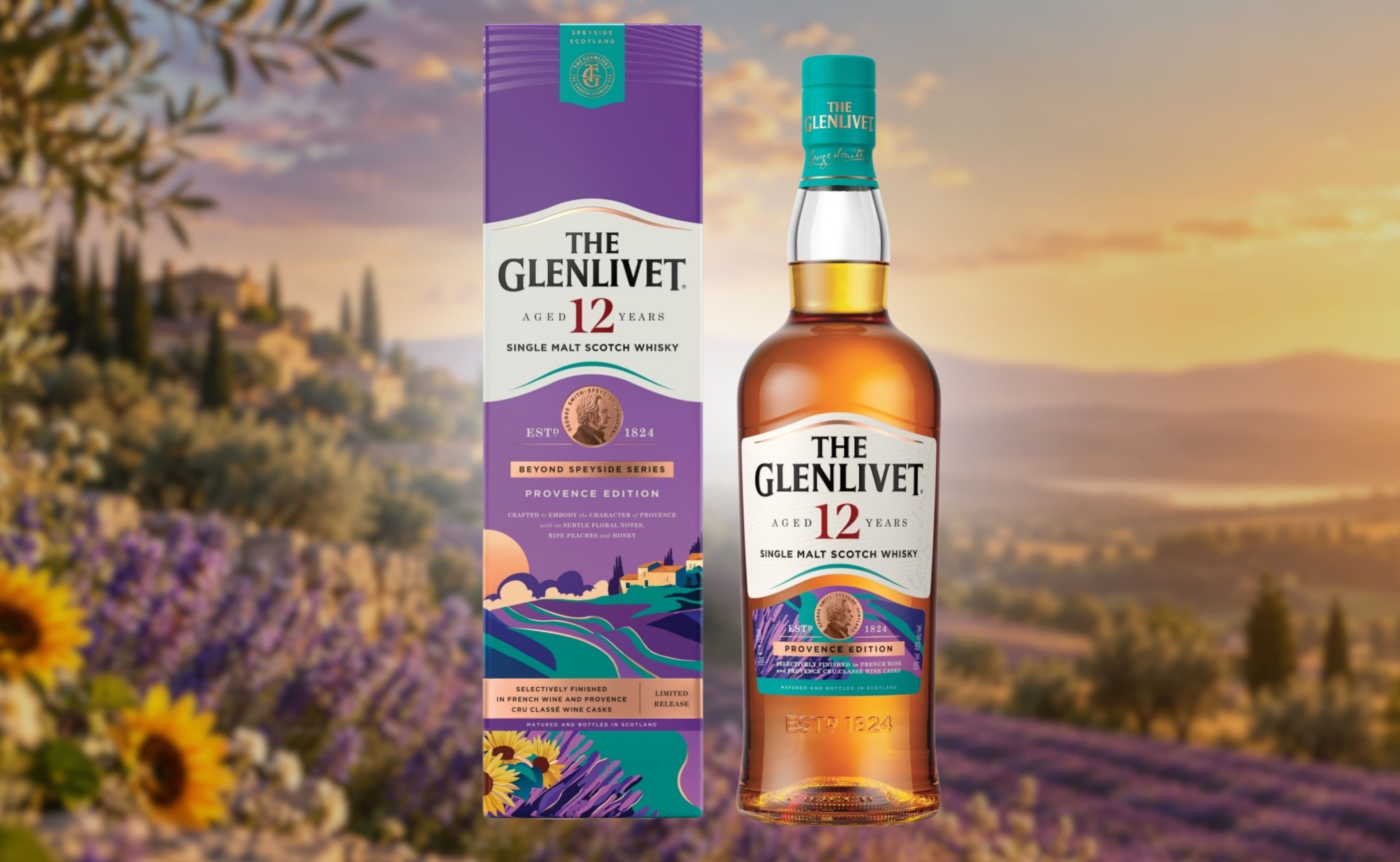 Glenlivet 12 Years Old Provence Edition Bringt Französische Weinfass Innovation auf den Markt