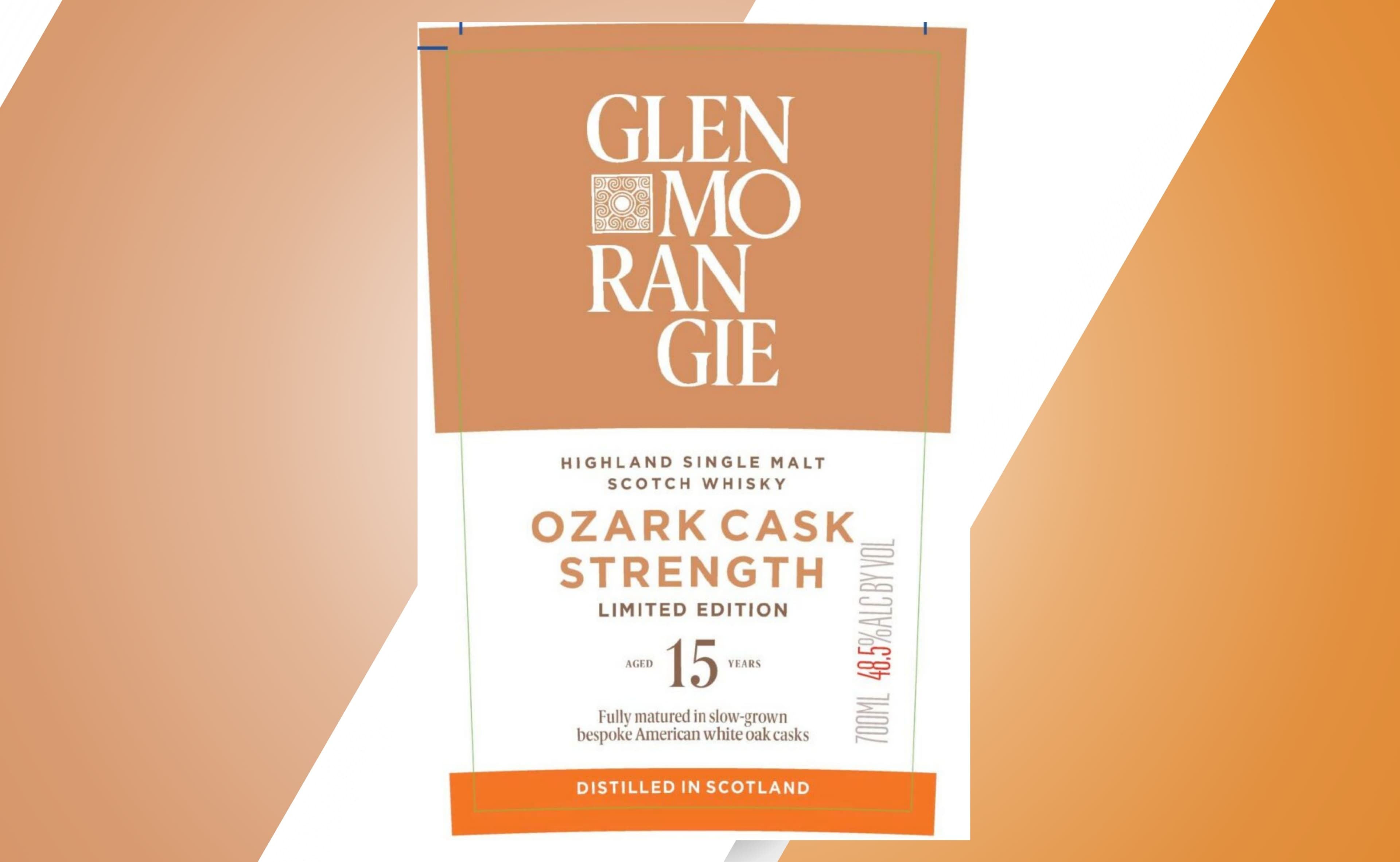 Neues Etikett: Glenmorangie Ozark Cask Strength 15 Years Old Limited Edition