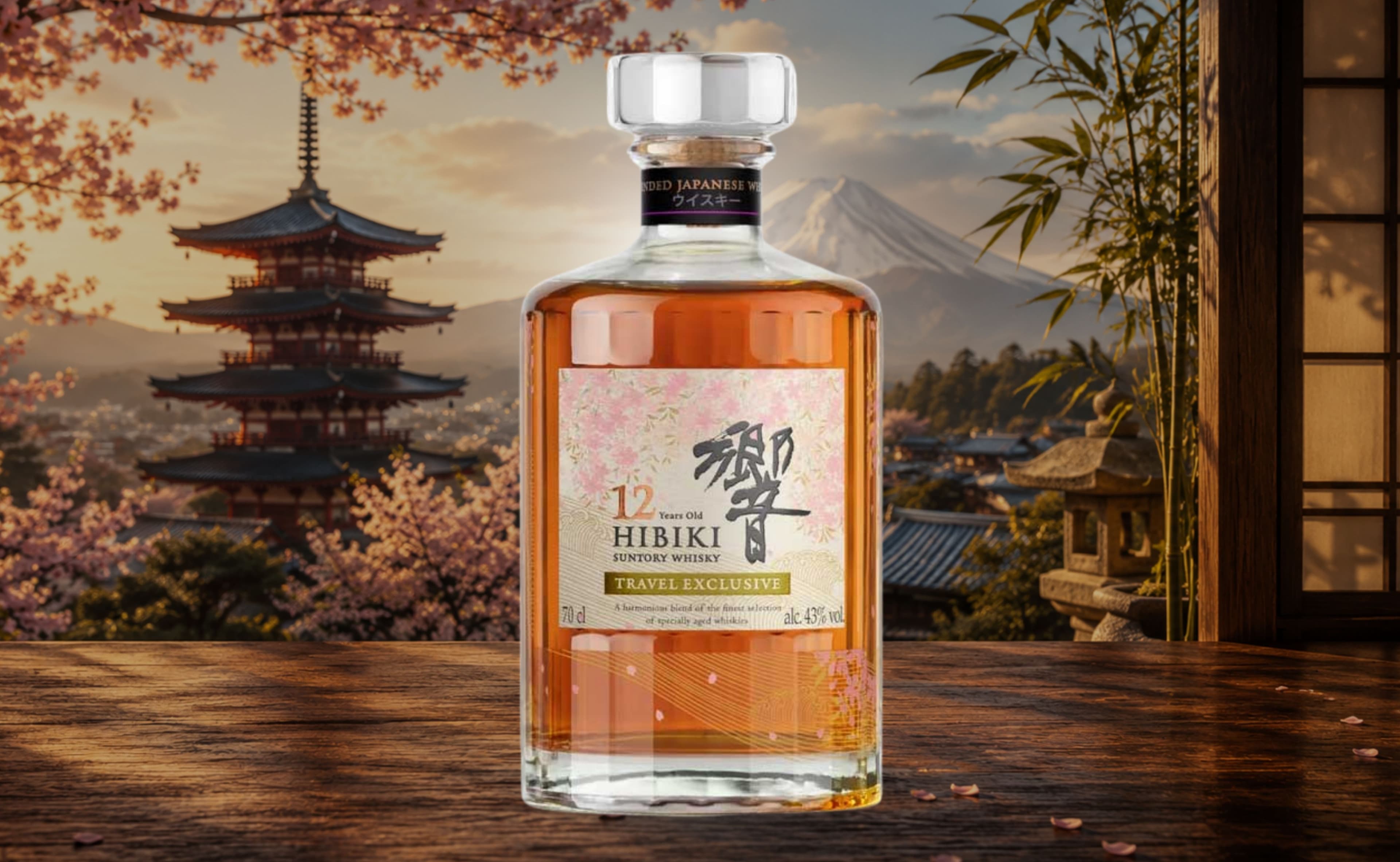 Hibiki 12-Year-Old torna come esclusiva da travel retail