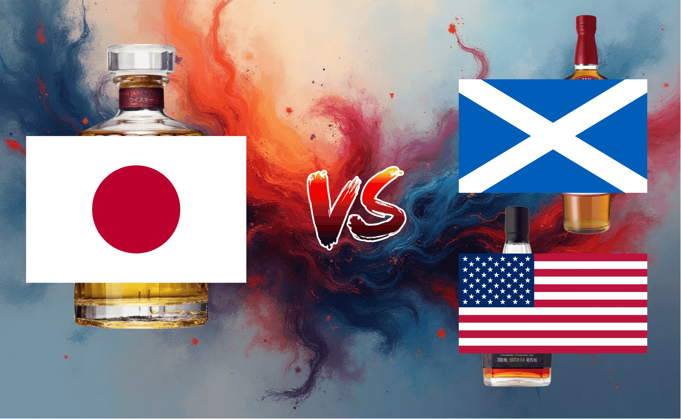 Wie sich japanischer Whisky von Scotch und Bourbon unterscheidet
