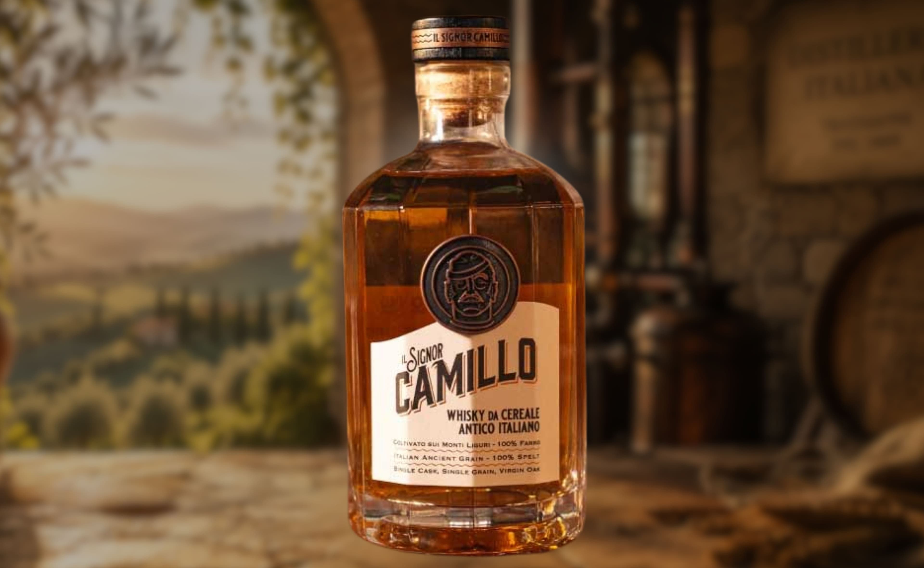 Il Signor Camillo : Début du Whisky Liguriens du Champ au Verre
