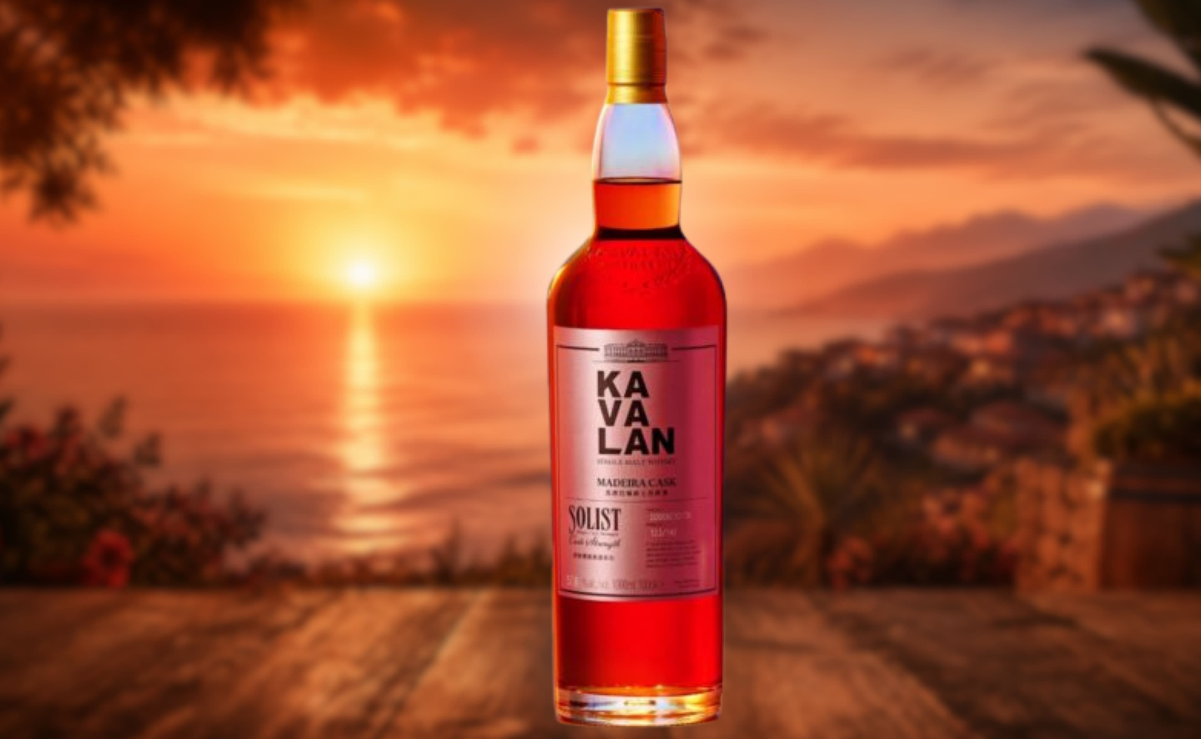 Kavalan Solist Madeira Cask: 1L Travel Retail Single Malt