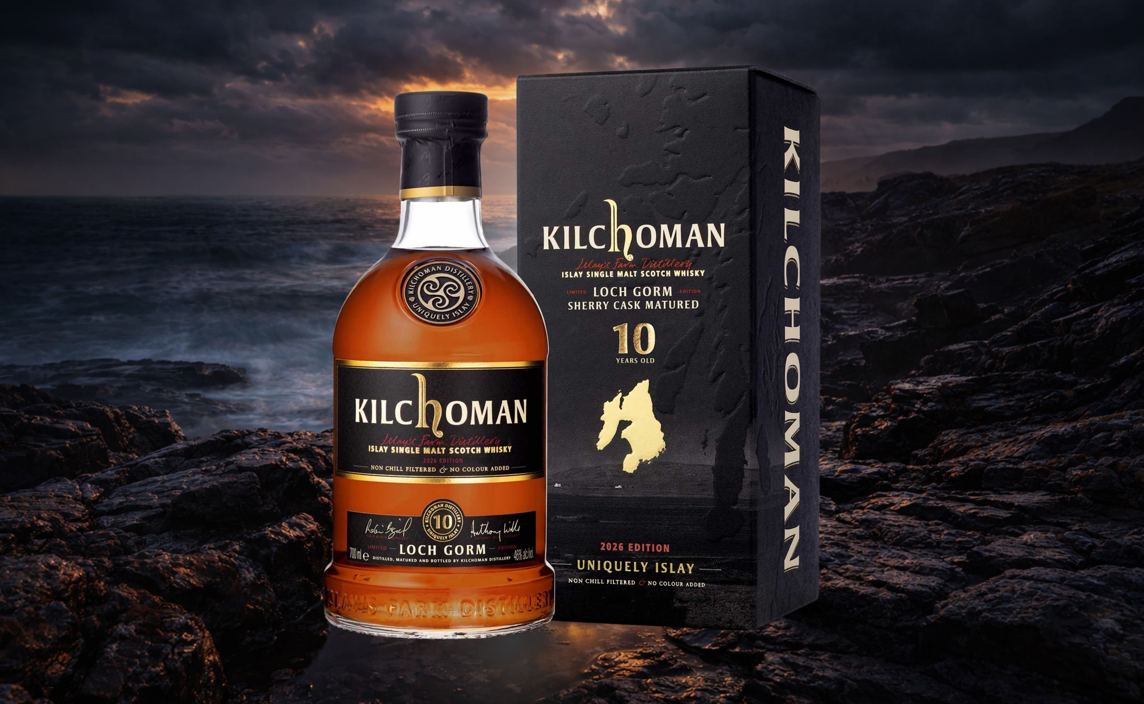 Kilchoman Loch Gorm 10 ans Édition Limitée 2026 - Mûri en Sherry Islay