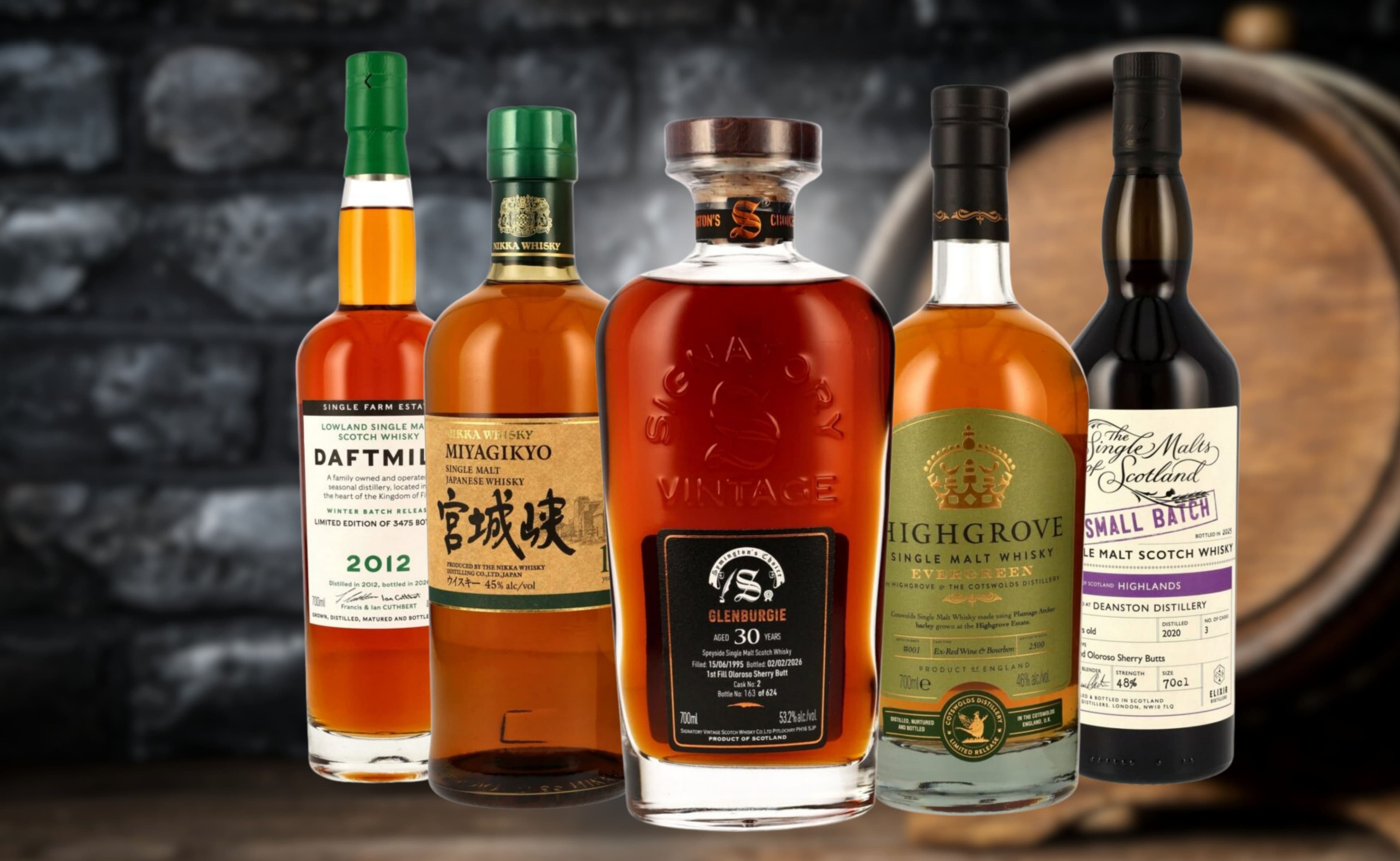 Kirsch Import Revela 14 Nuevos Whiskies de Cask Strength y Single Malt