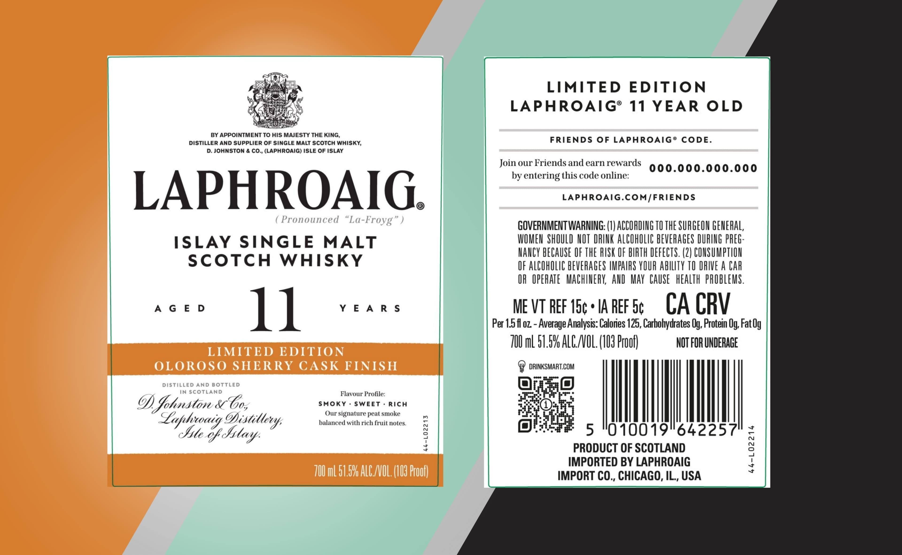 Laphroaig 11 Jahre Oloroso Sherry Cask Finish Limited Edition