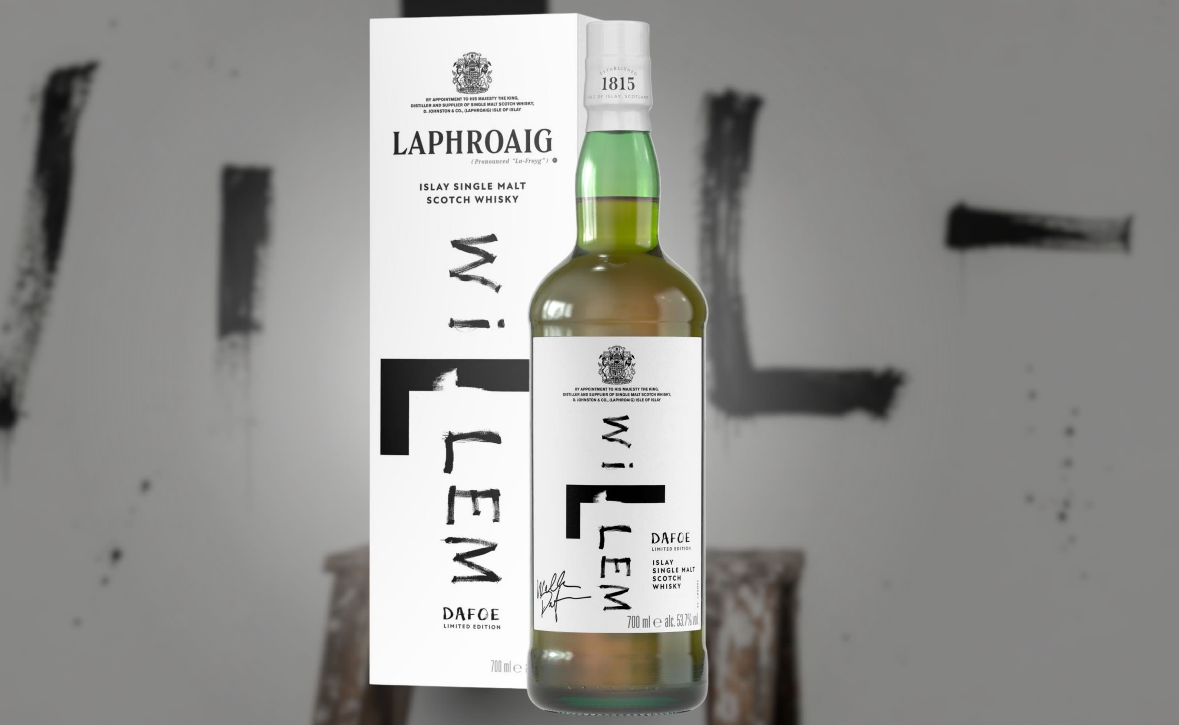 Laphroaig y Willem Dafoe amplían Unphorgettable con una edición limitada de 14 años