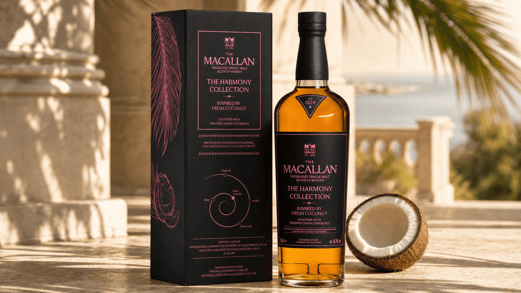 The Macallan schließt The Harmony Collection mit dem Kapitel Fresh Coconut ab