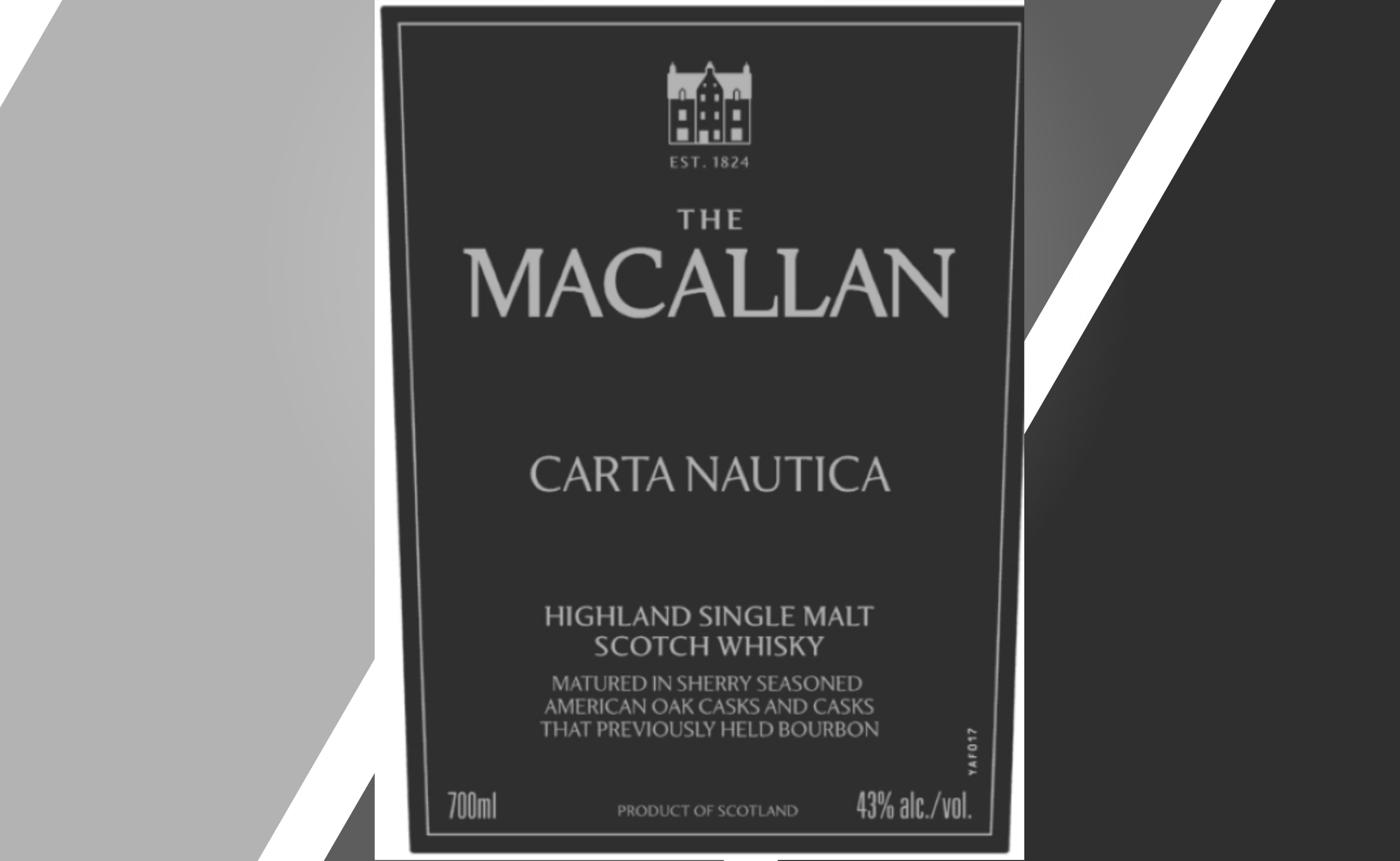 Macallan Lanza Carta Nautica: 43% Single Malt Sin Edad