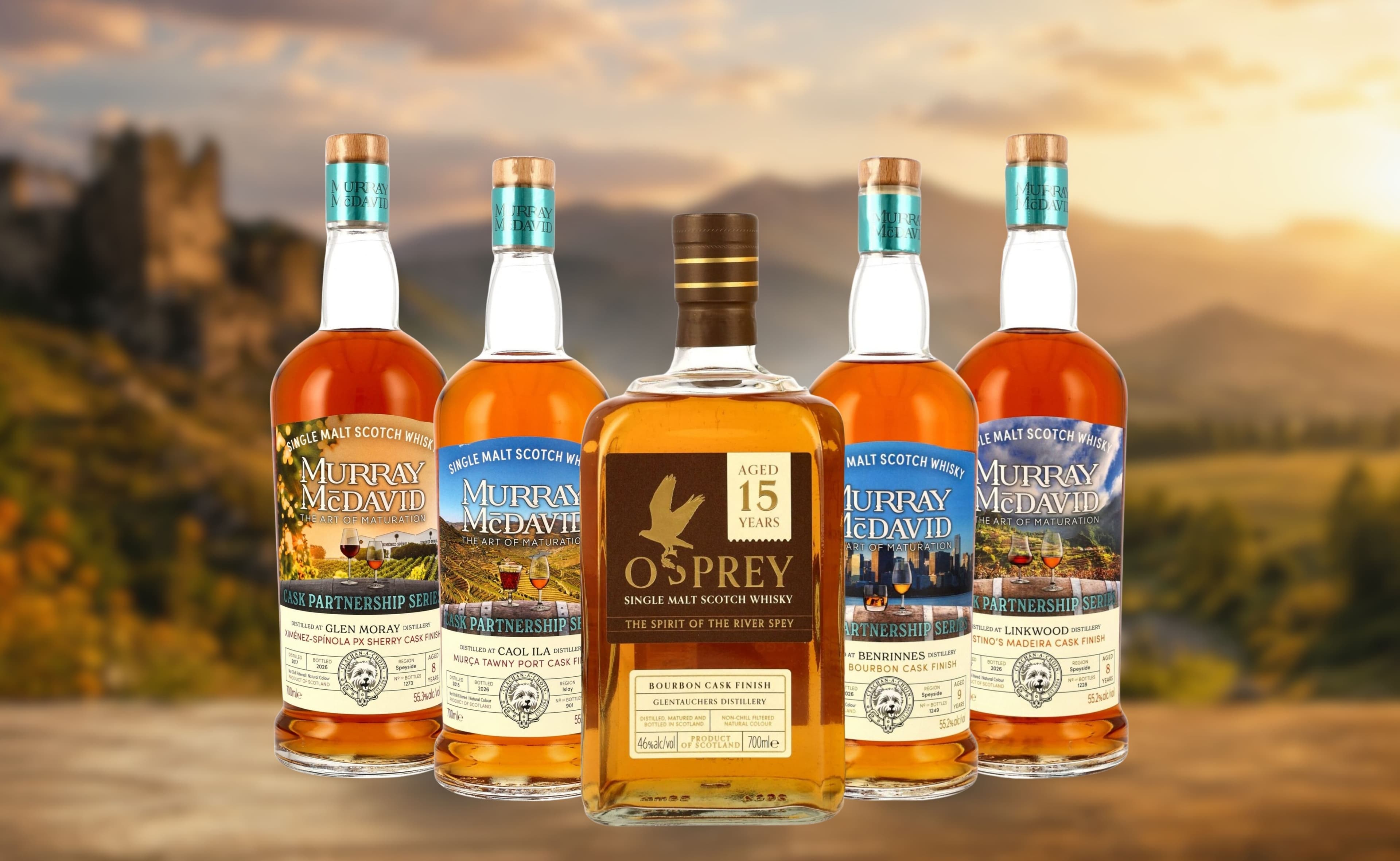 Murray McDavid Expands Cask Partnership and Debuts Osprey Range