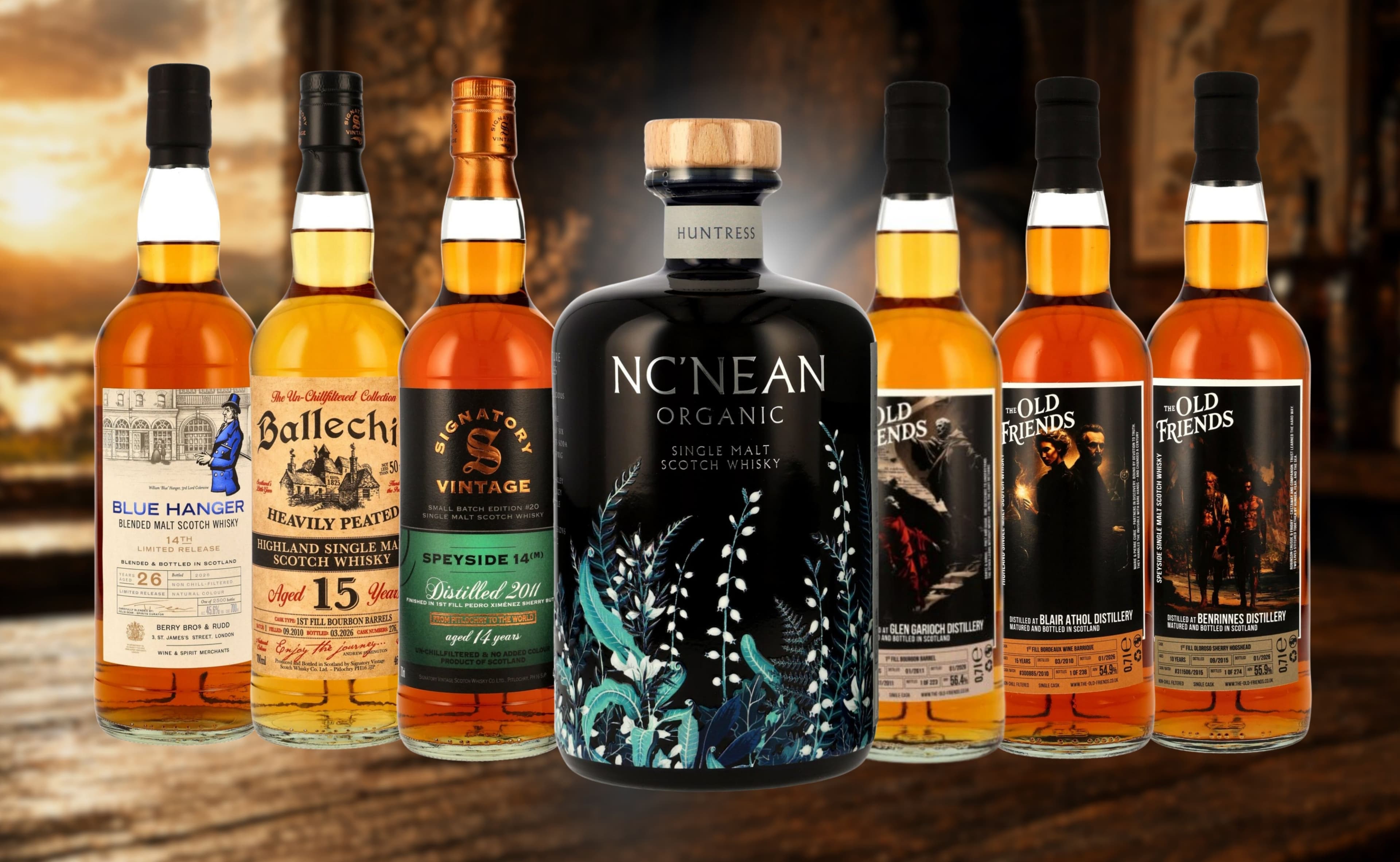Nc'nean Huntress 2026 Leads New Scottish Whisky Releases