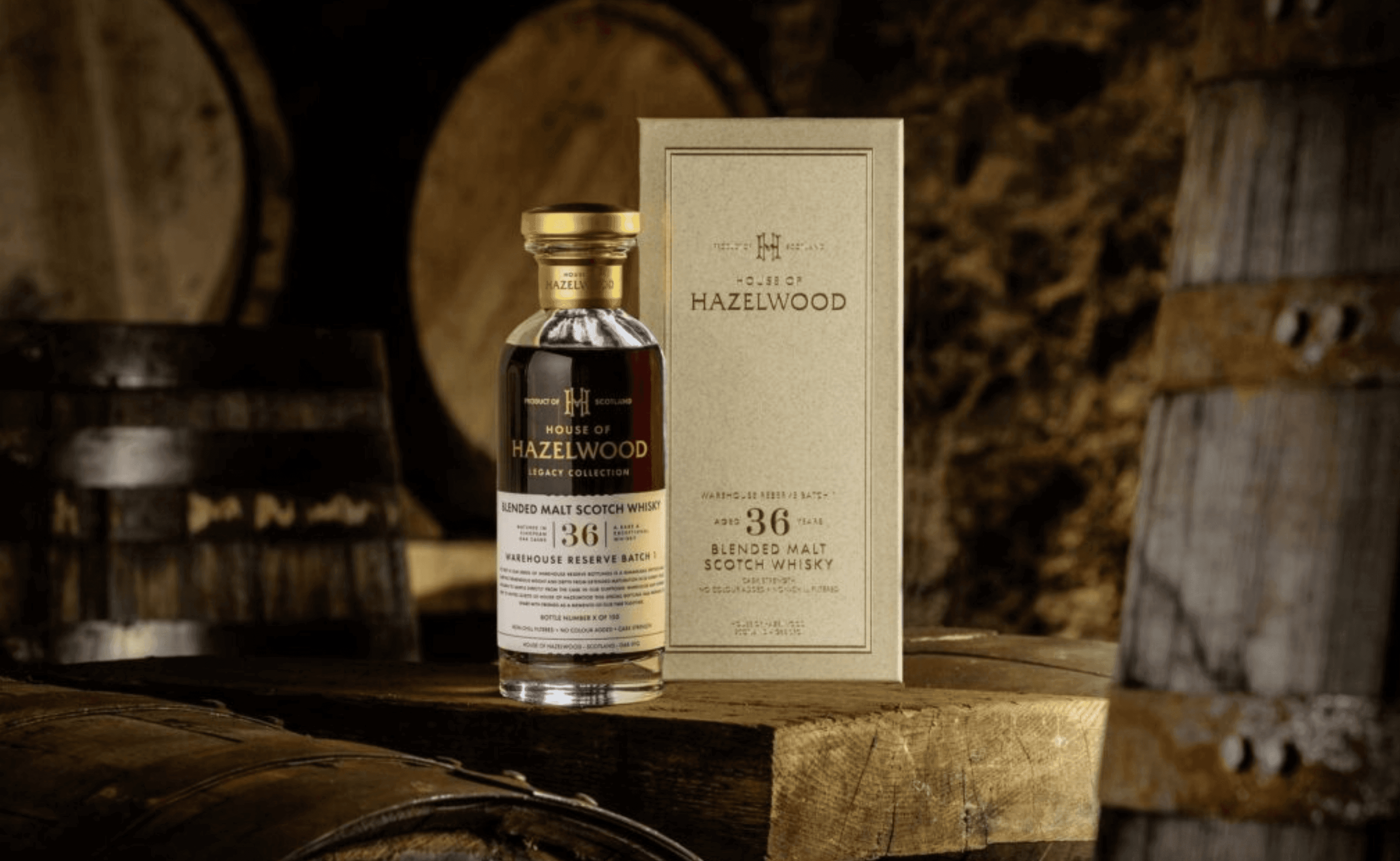 Neue Rare House of Hazelwood 36-Jahre Warehouse Reserve