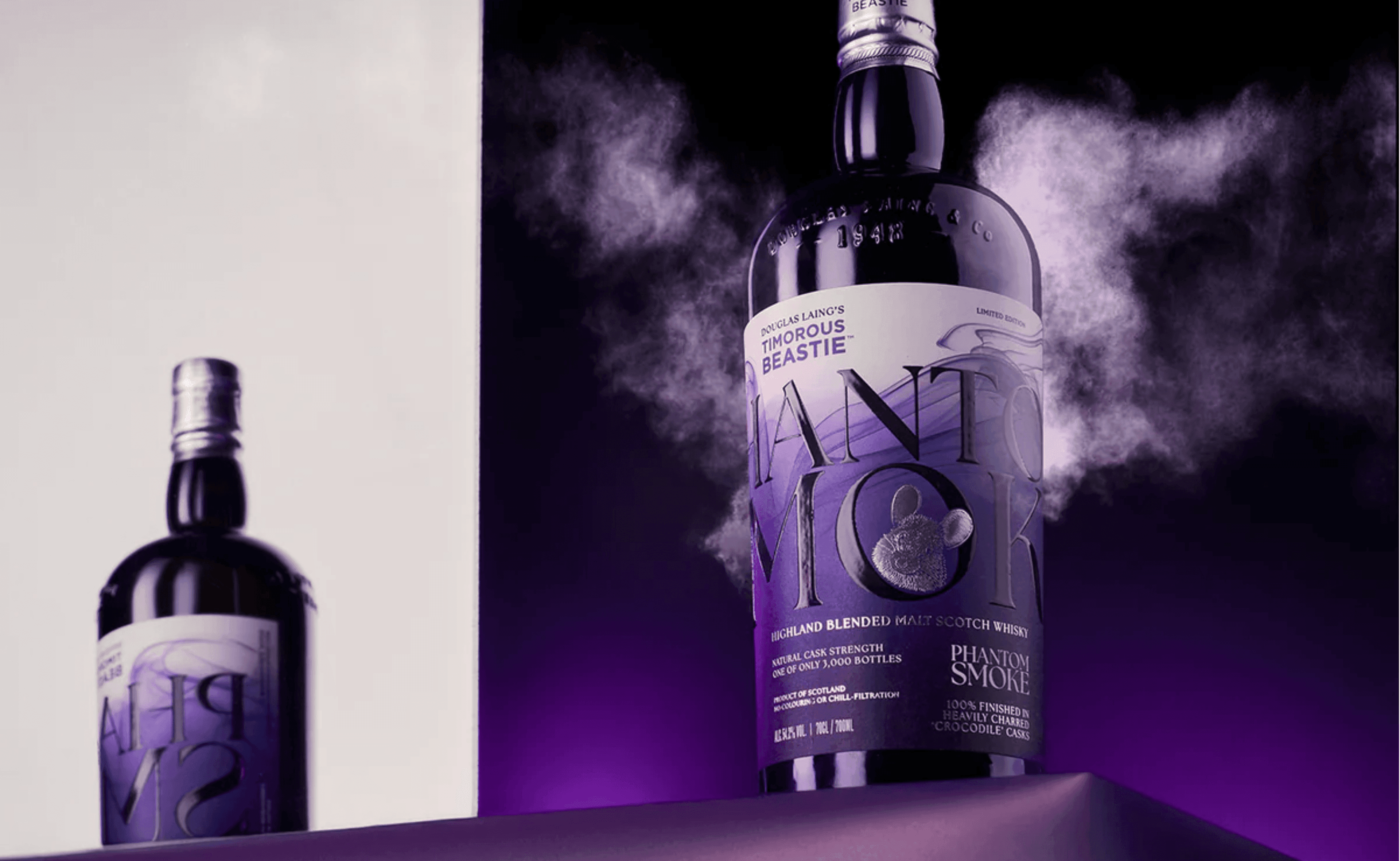 Douglas Laing's Erster Peated Highland- Der Neue Timorous Beastie Phantom Smoke