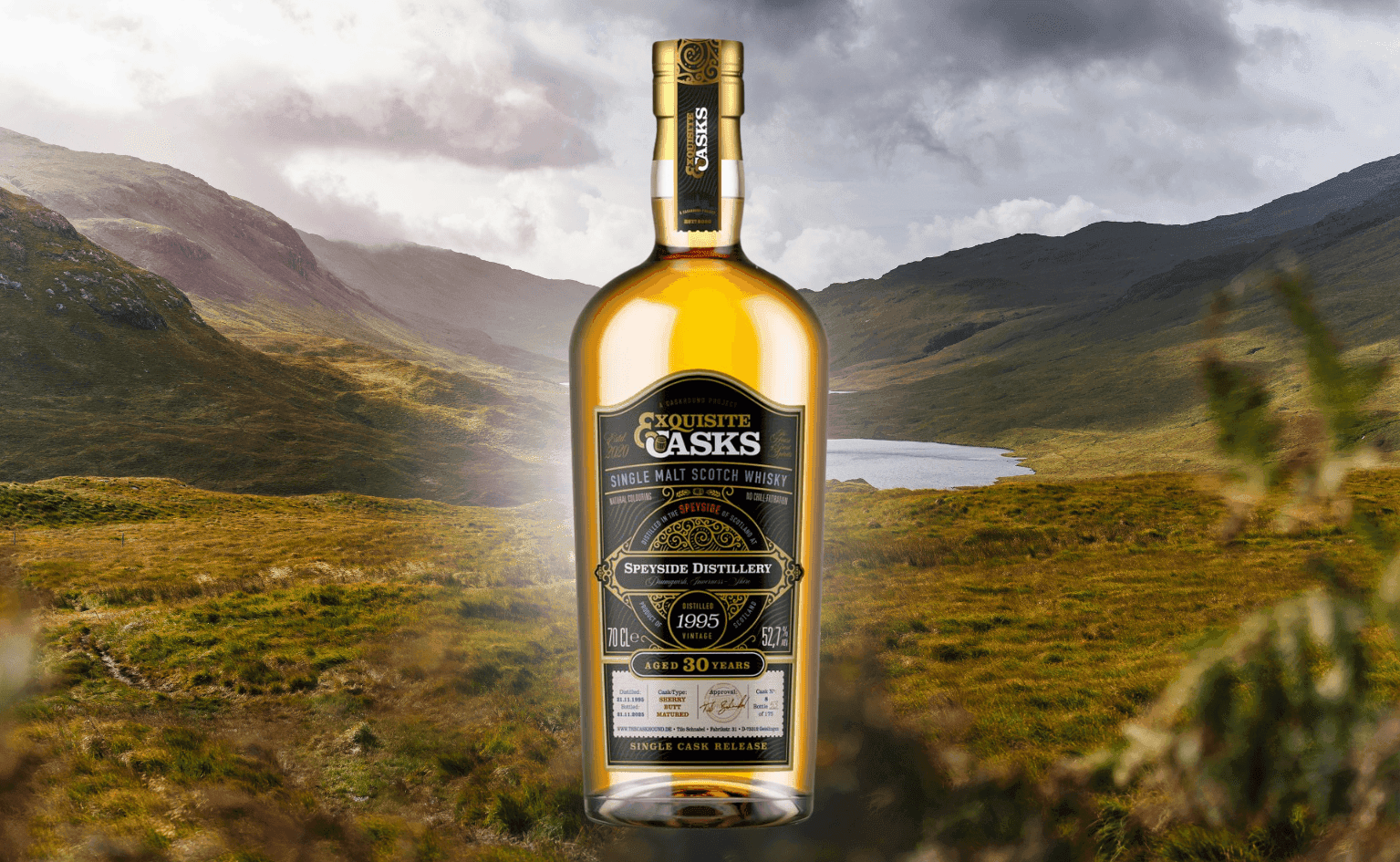 Nouvelle Sortie Speyside Distillery 30 Ans 1995 - Le Caskhound Exquisite Cask