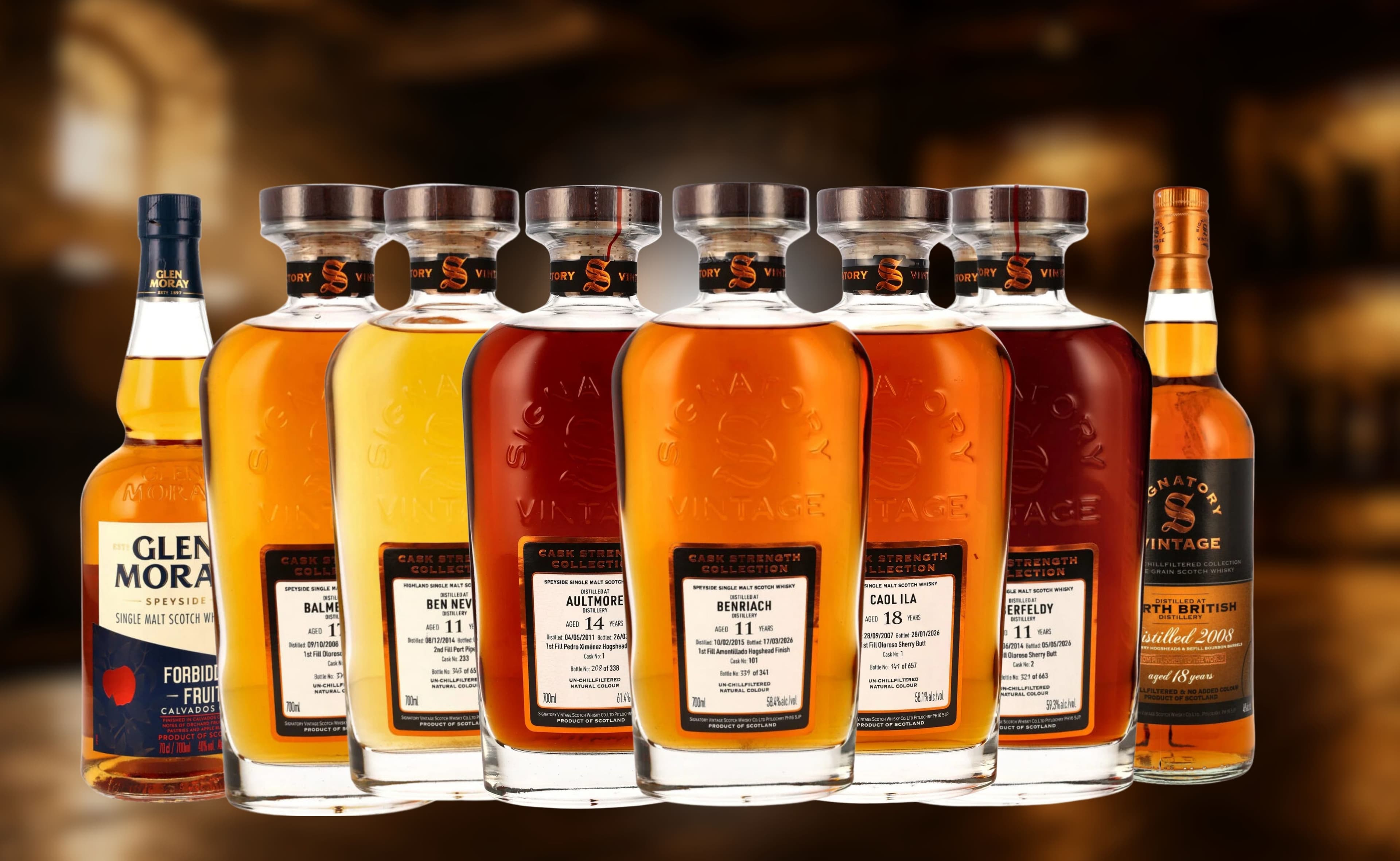Nine New Signatory Releases and Glen Moray Xperience Arrive via Kirsch Import