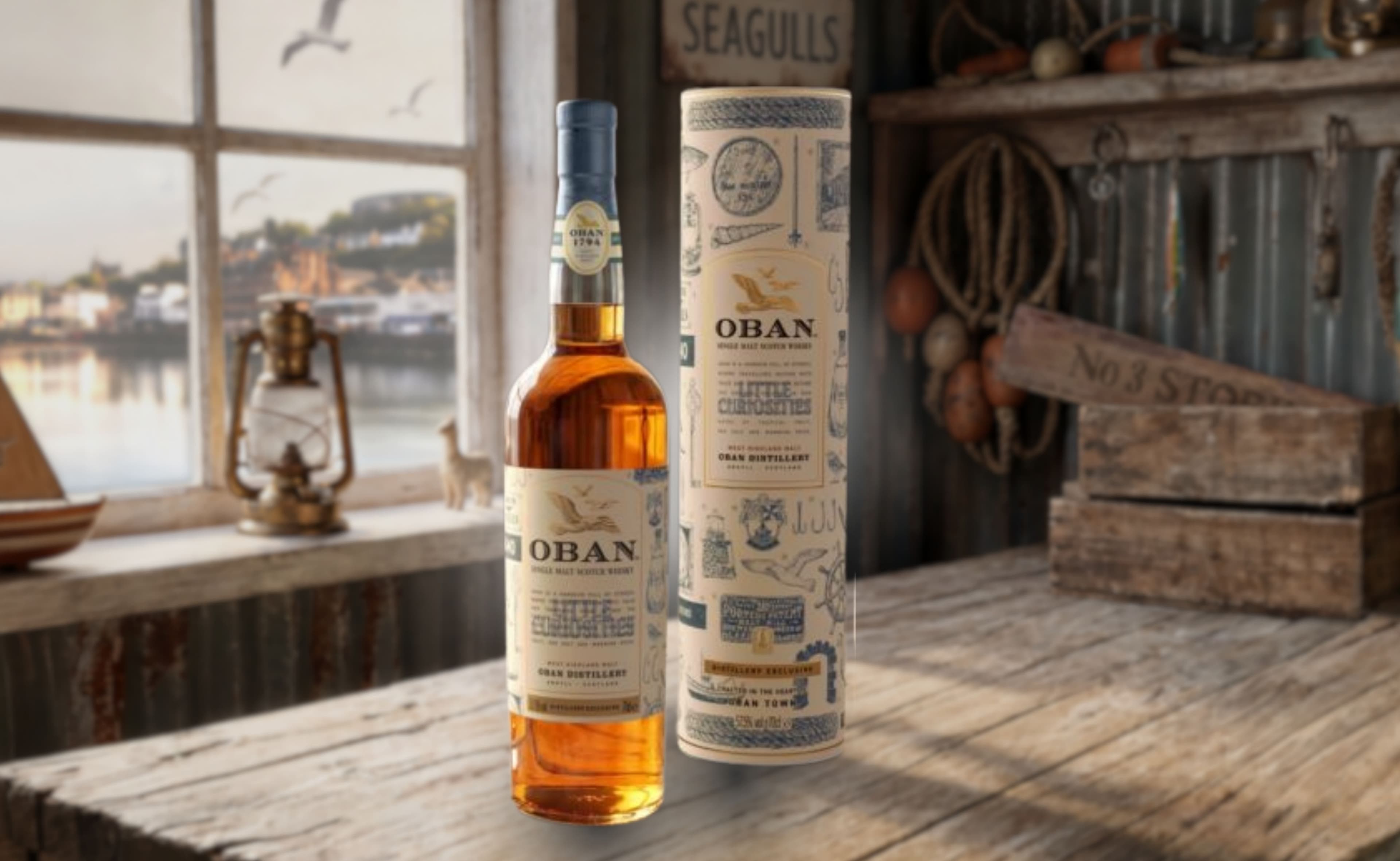 Oban bringt Little Curiosities Rumfasseinsatz Whisky für das Clipper-Rennen heraus