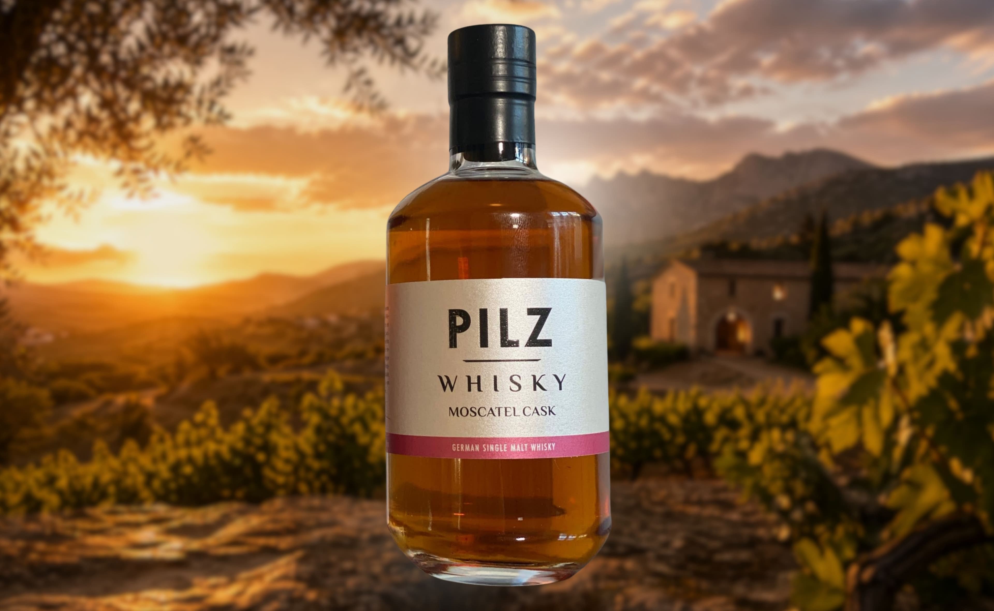 PILZ Moscatel Cask-Strength Single Malt: Limited 148-Bottle Release
