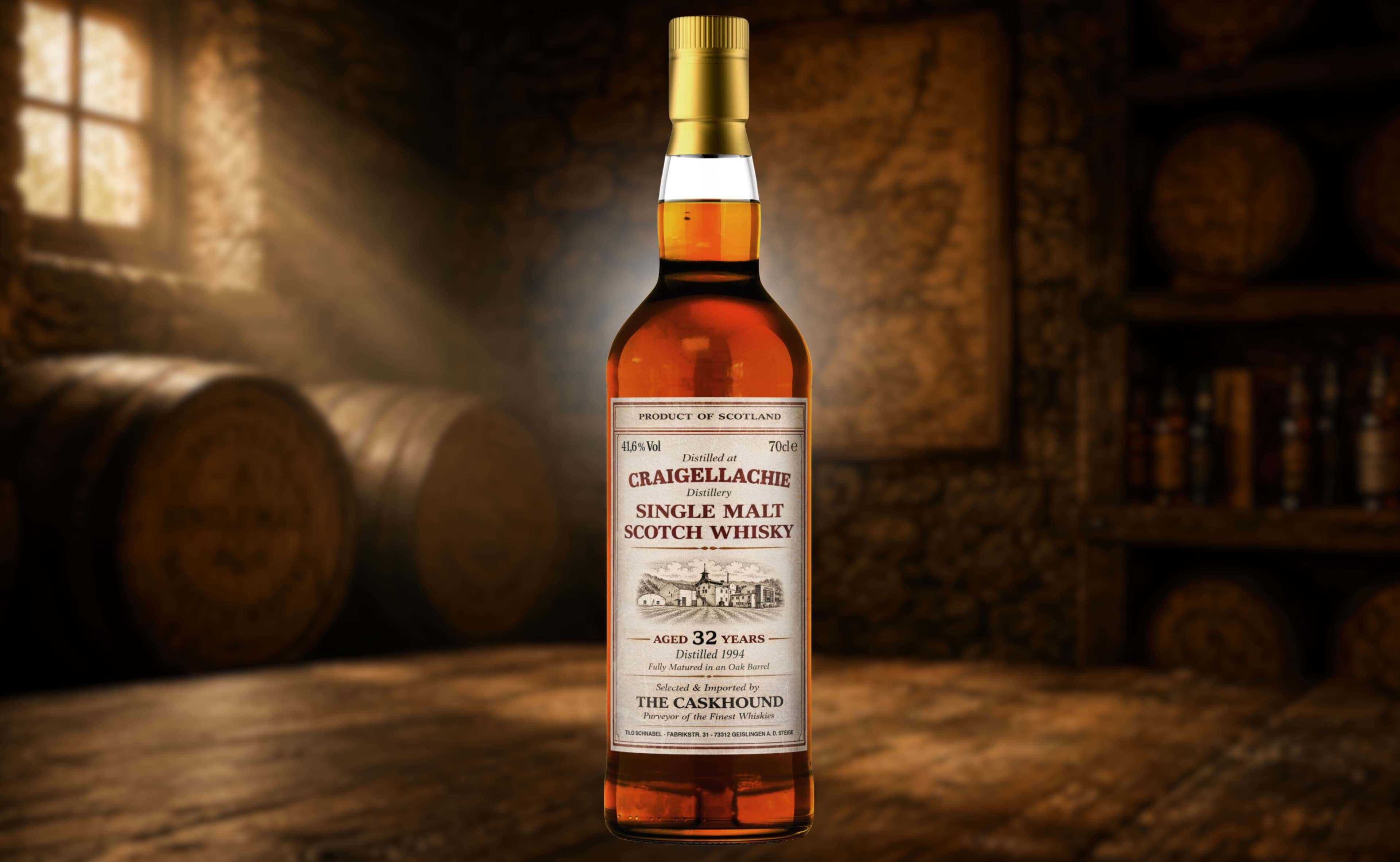 Rare Craigellachie de 32 ans lancé par The Caskhound