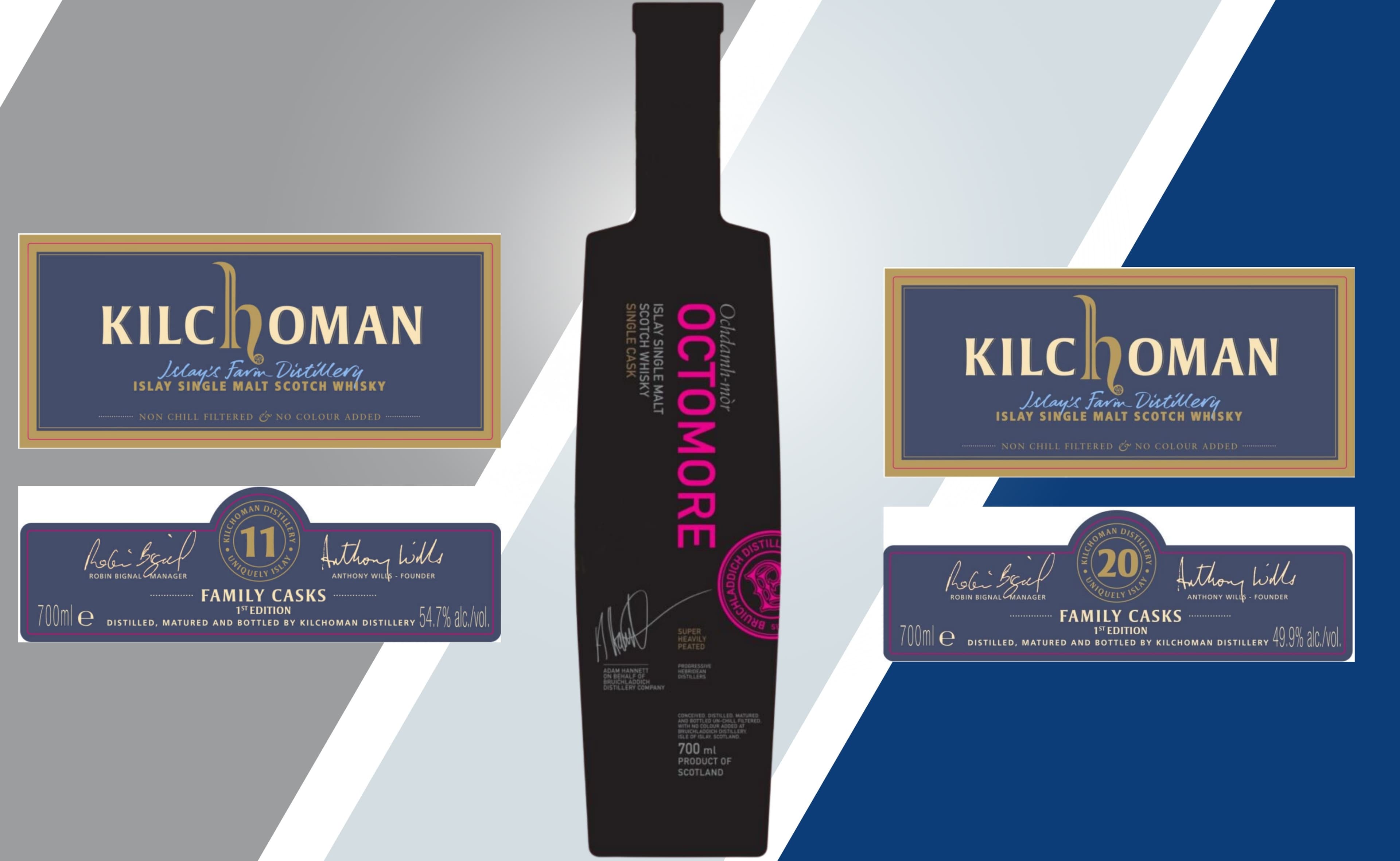 Rari Rilasci di Single Cask: Octomore 8YO e Kilchoman Family Casks